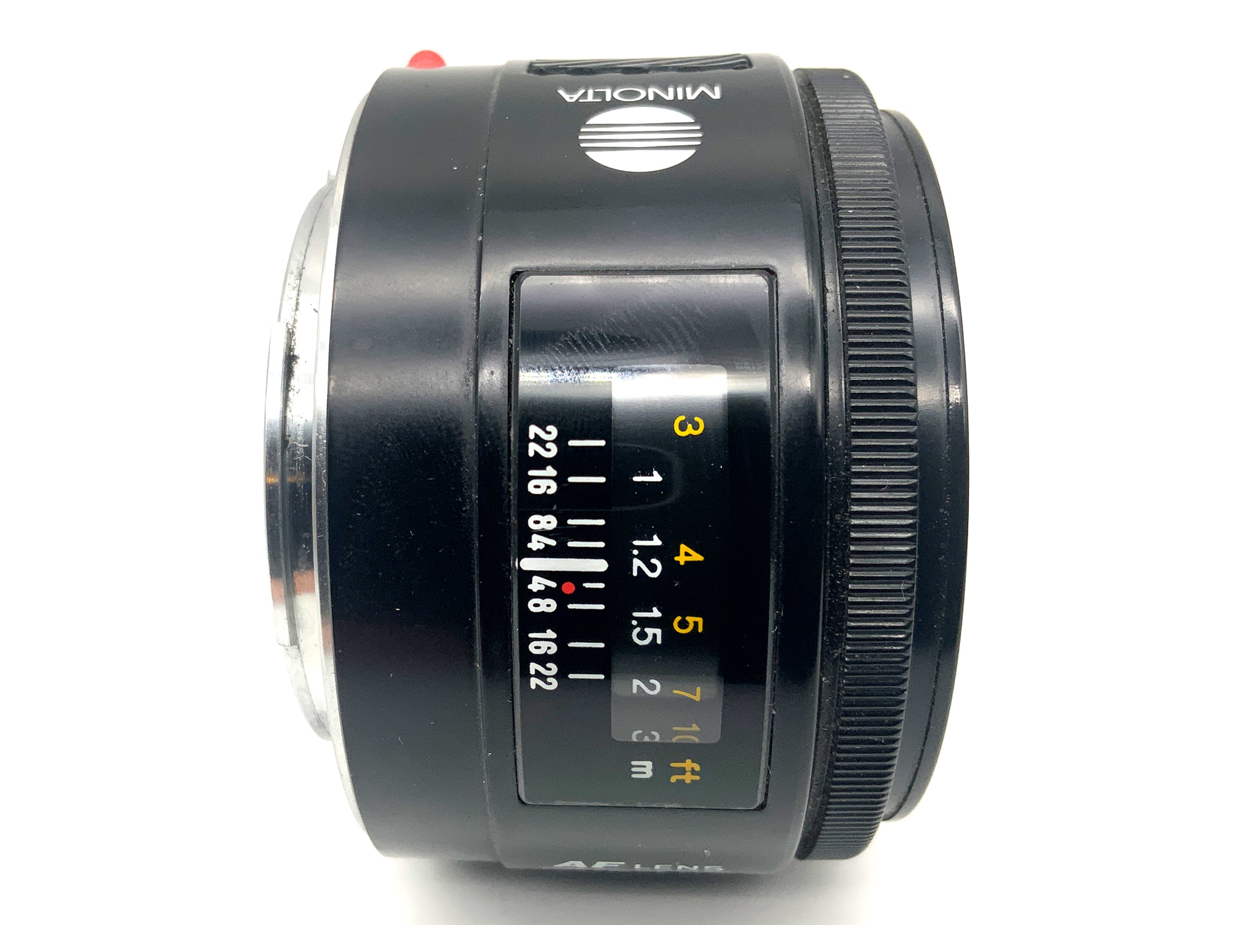 Objectif Minolta 50 mm 1:1.4(22) AF à focale fixe autofocus (Minolta AF/Sony A)