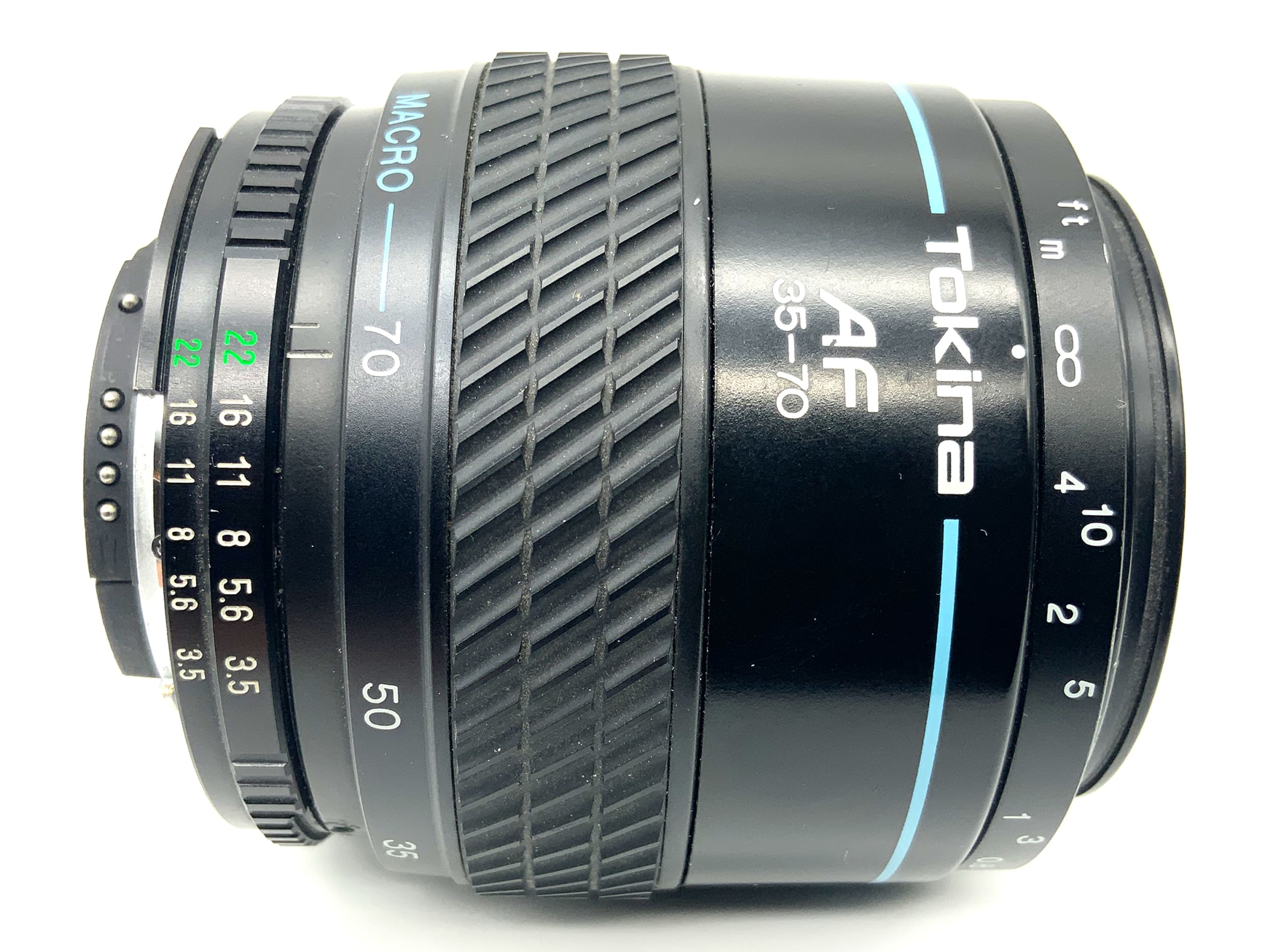 Objectif Tokina 35-70 mm 1:3,5-5,6 Ai-S Macro AF Autofocus (Nikon AF)