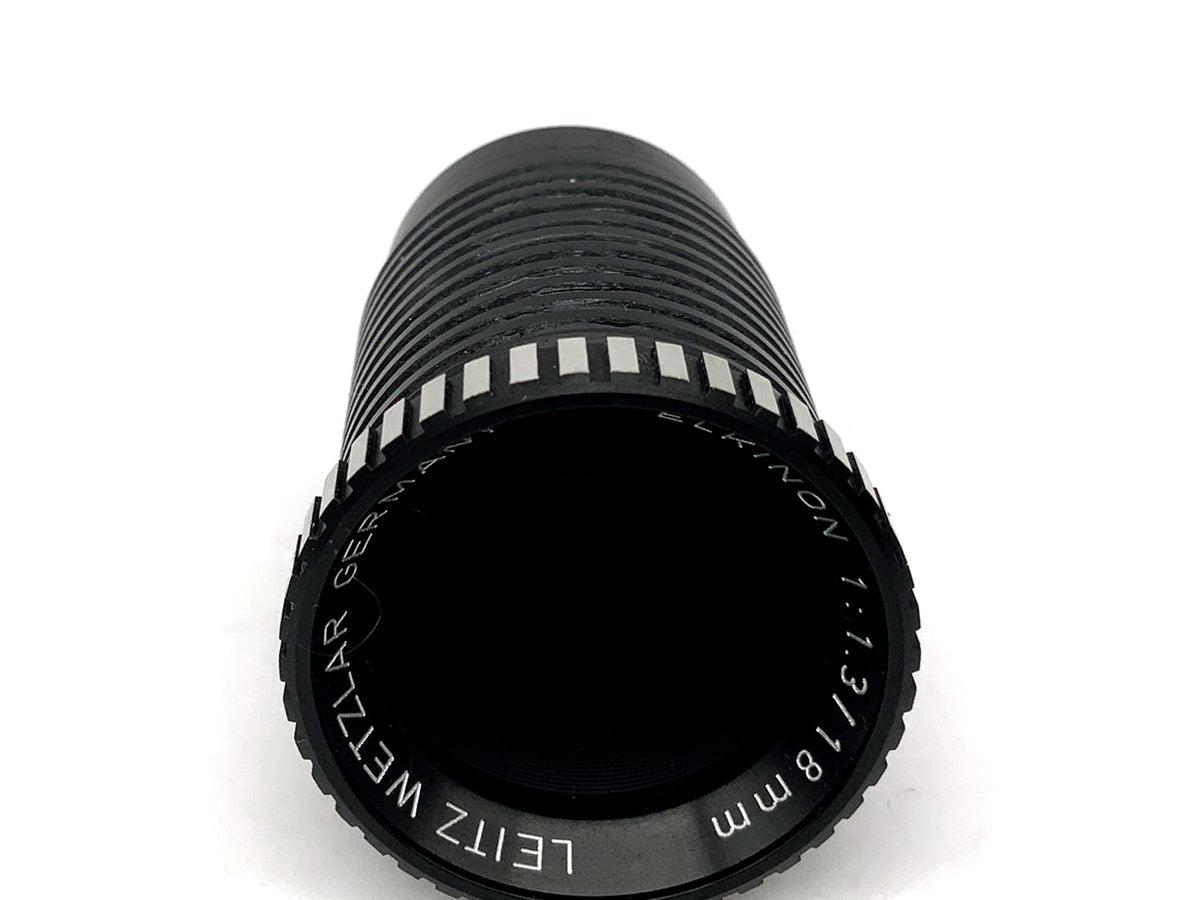 Objectif de projecteur Leitz Wetzlar 18 mm 1:1.3 Objectif Elkinon (filetage de vis 28 mm)