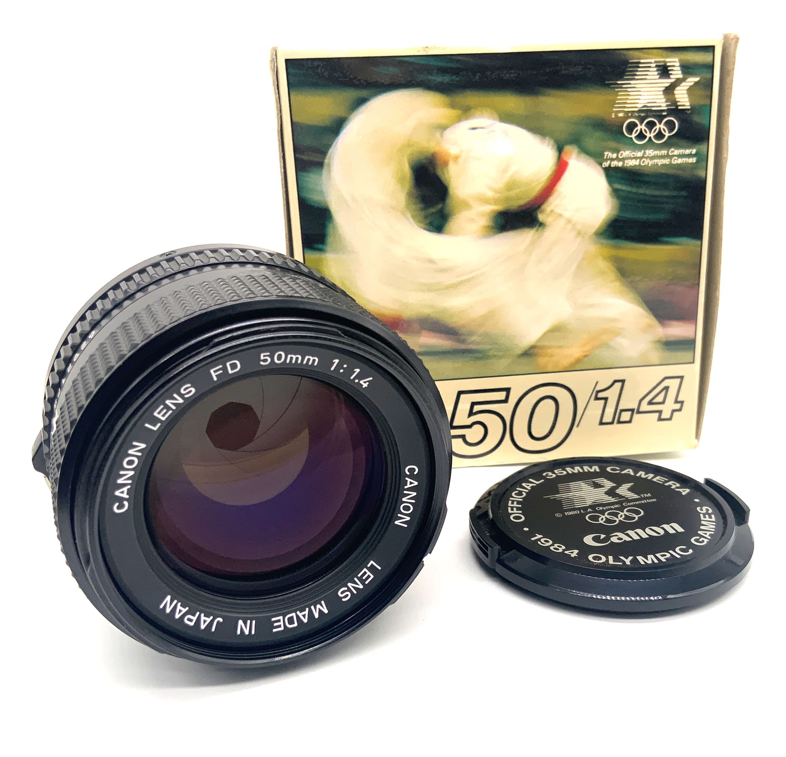 Canon Lens FD 50mm 1:1.4 Objektiv in OVP Festbrennweite (Canon FD)