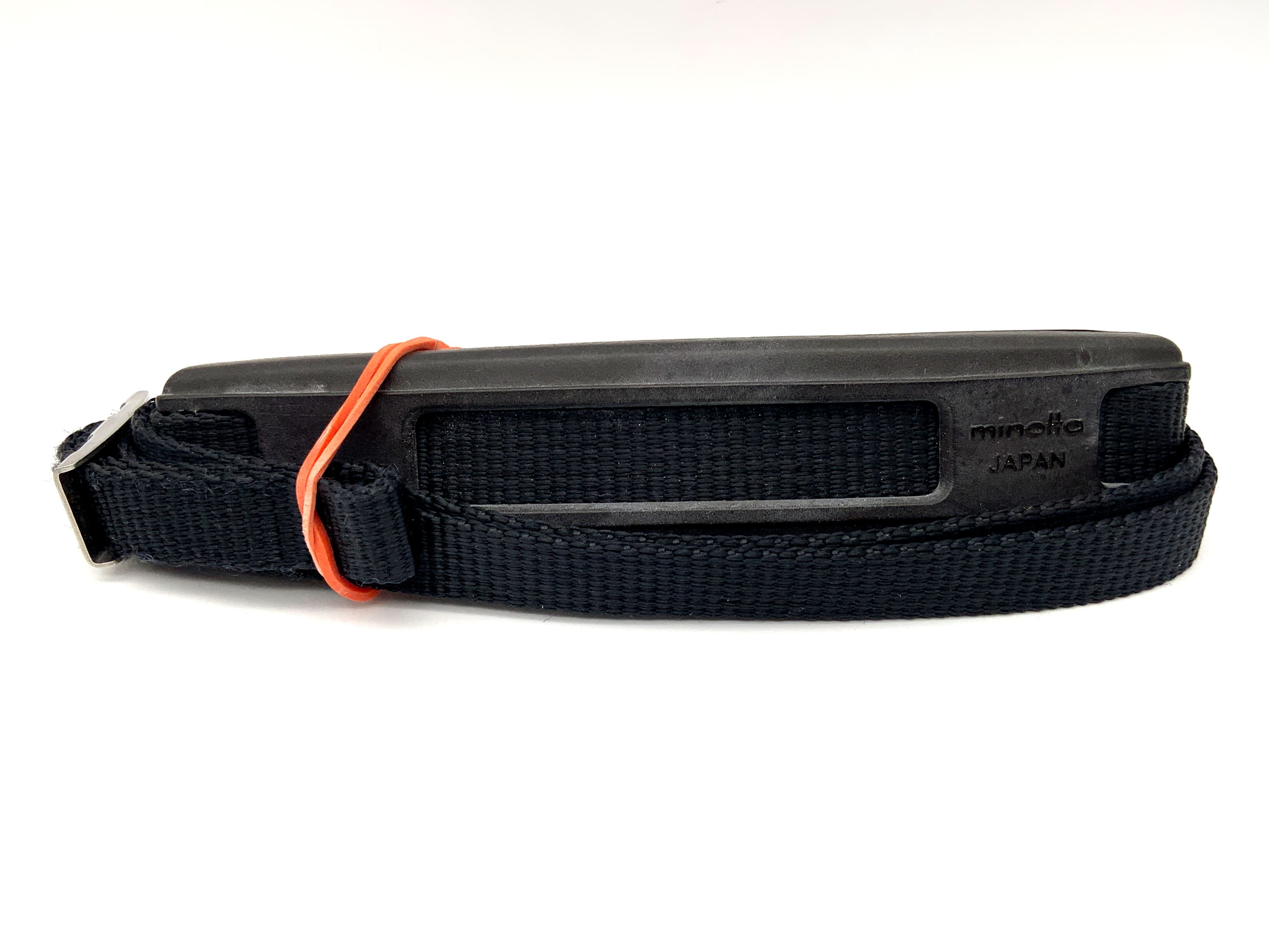 Minolta camera strap, black, approx. 11mm