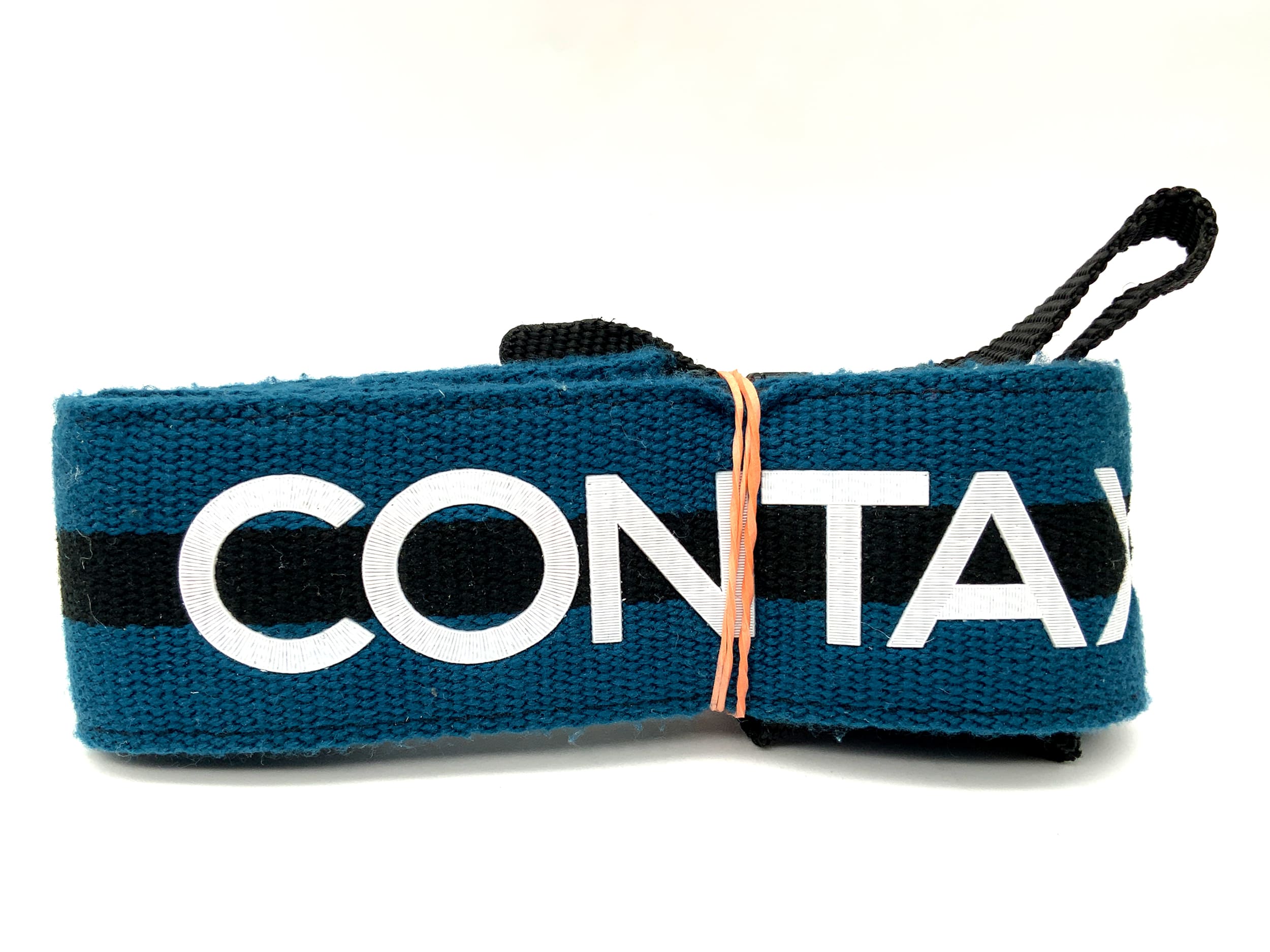 Contax camera strap blue/black approx. 40mm