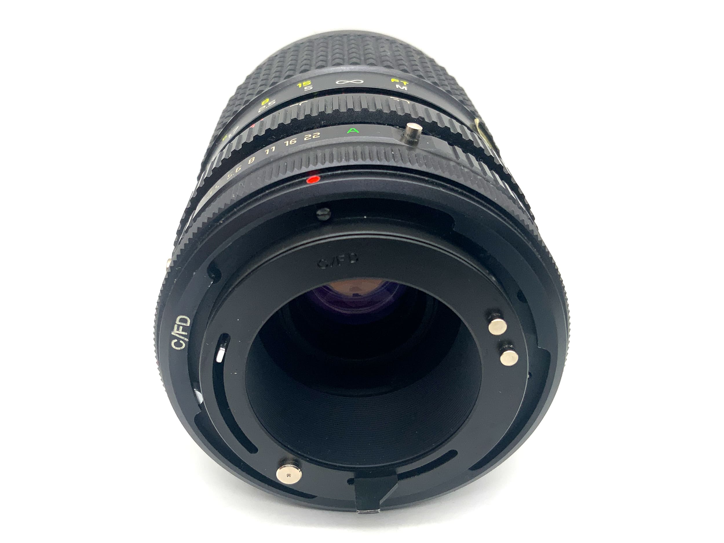 Objectif zoom Tokina 28-85mm 1:3.5-4.5 AT-X (Canon FD)