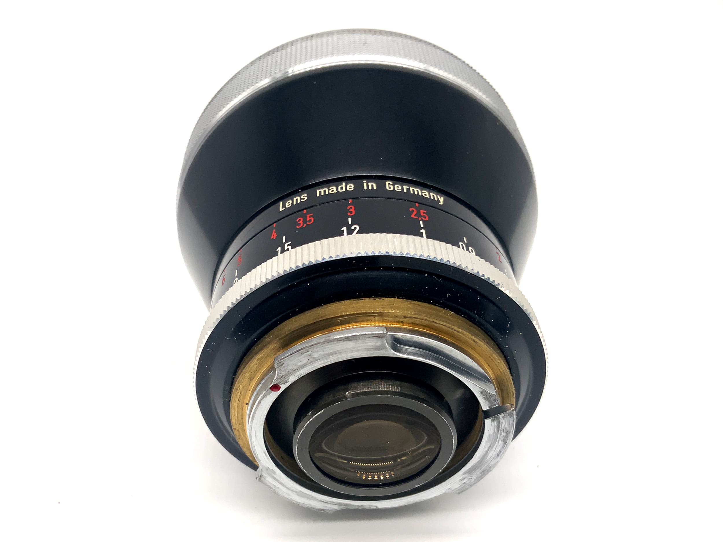 Carl Zeiss Pro-Tessar 85mm 1:3.2 Objektiv in OVP mit Deckel Festbrennweite (DKL)