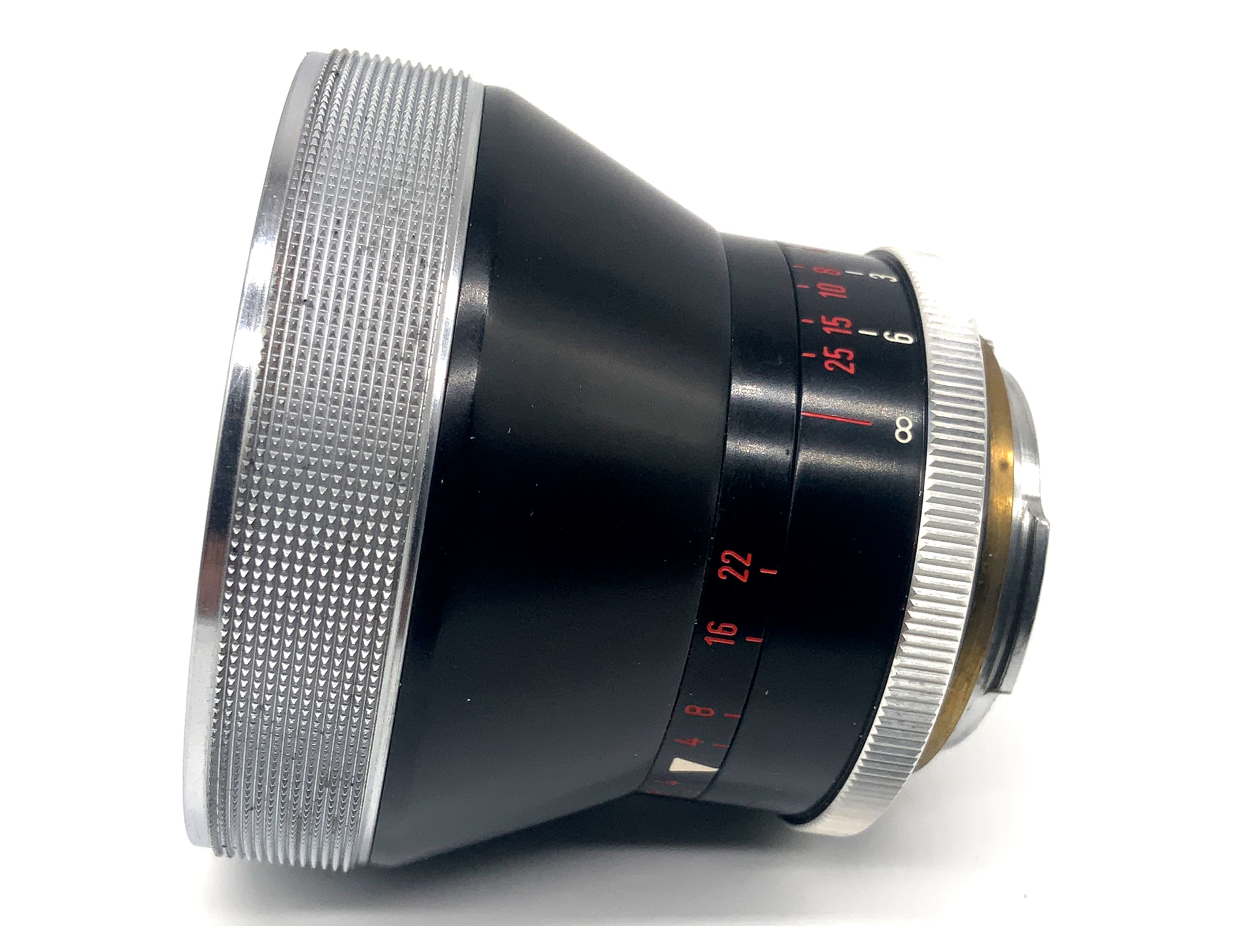 Carl Zeiss Pro-Tessar 85mm 1:3.2 Objektiv in OVP mit Deckel Festbrennweite (DKL)