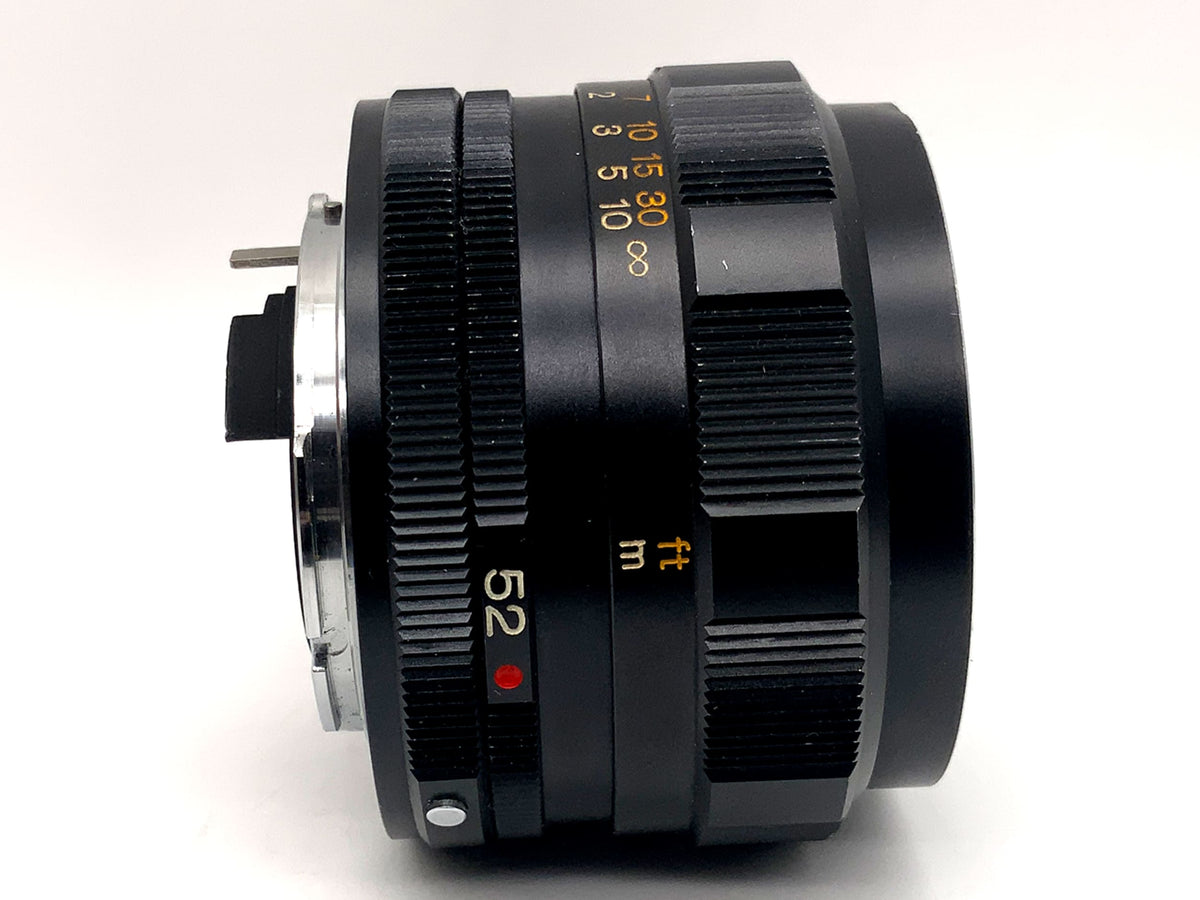 Objectif fixe Konica 52 mm 1:1.8 Hexanon AR (Konica AR)