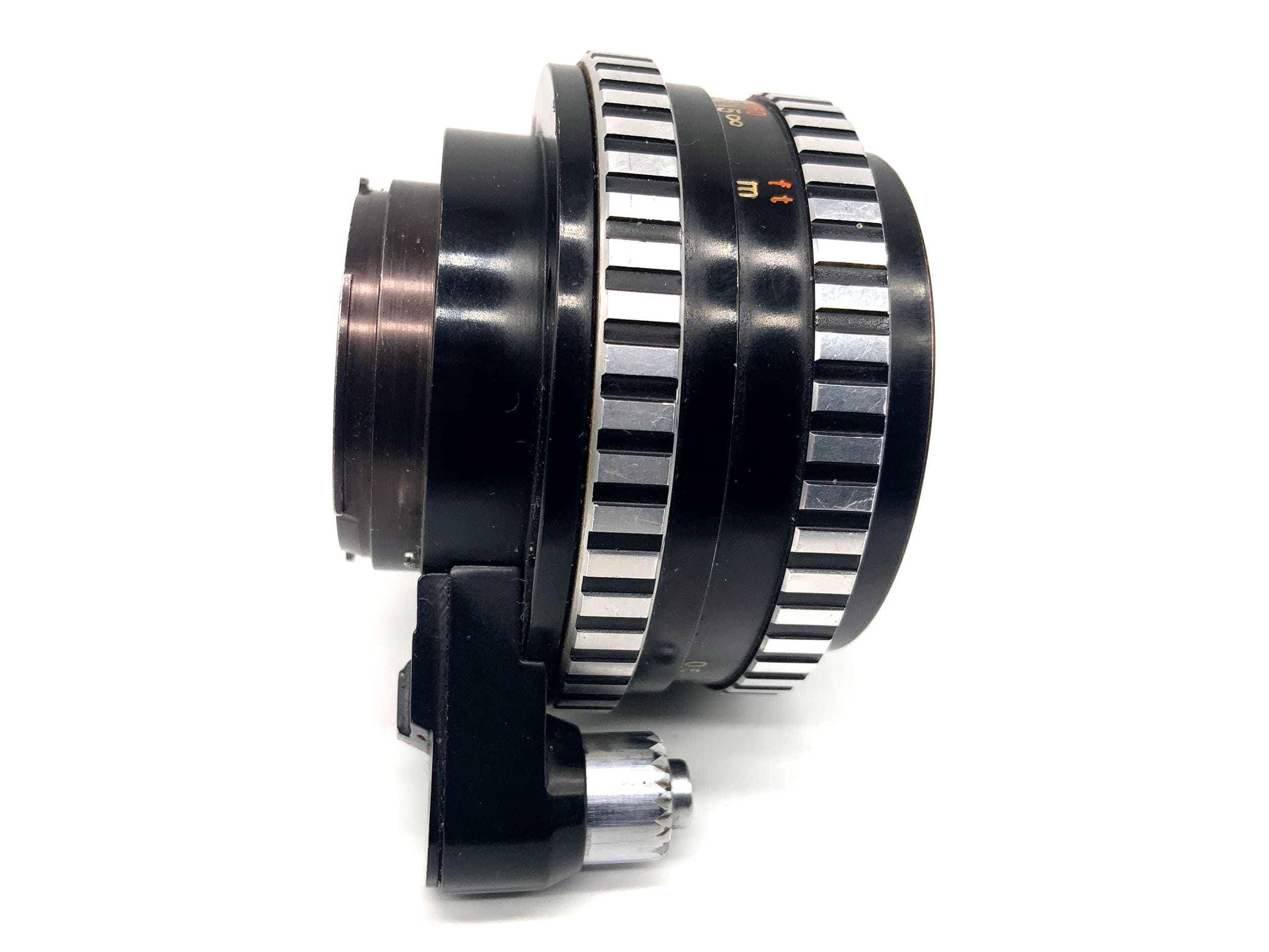 Carl Zeiss Jena Q1 Tessar 50mm 1:2.8 Objektiv Zebra Festbrennweite (EXA)