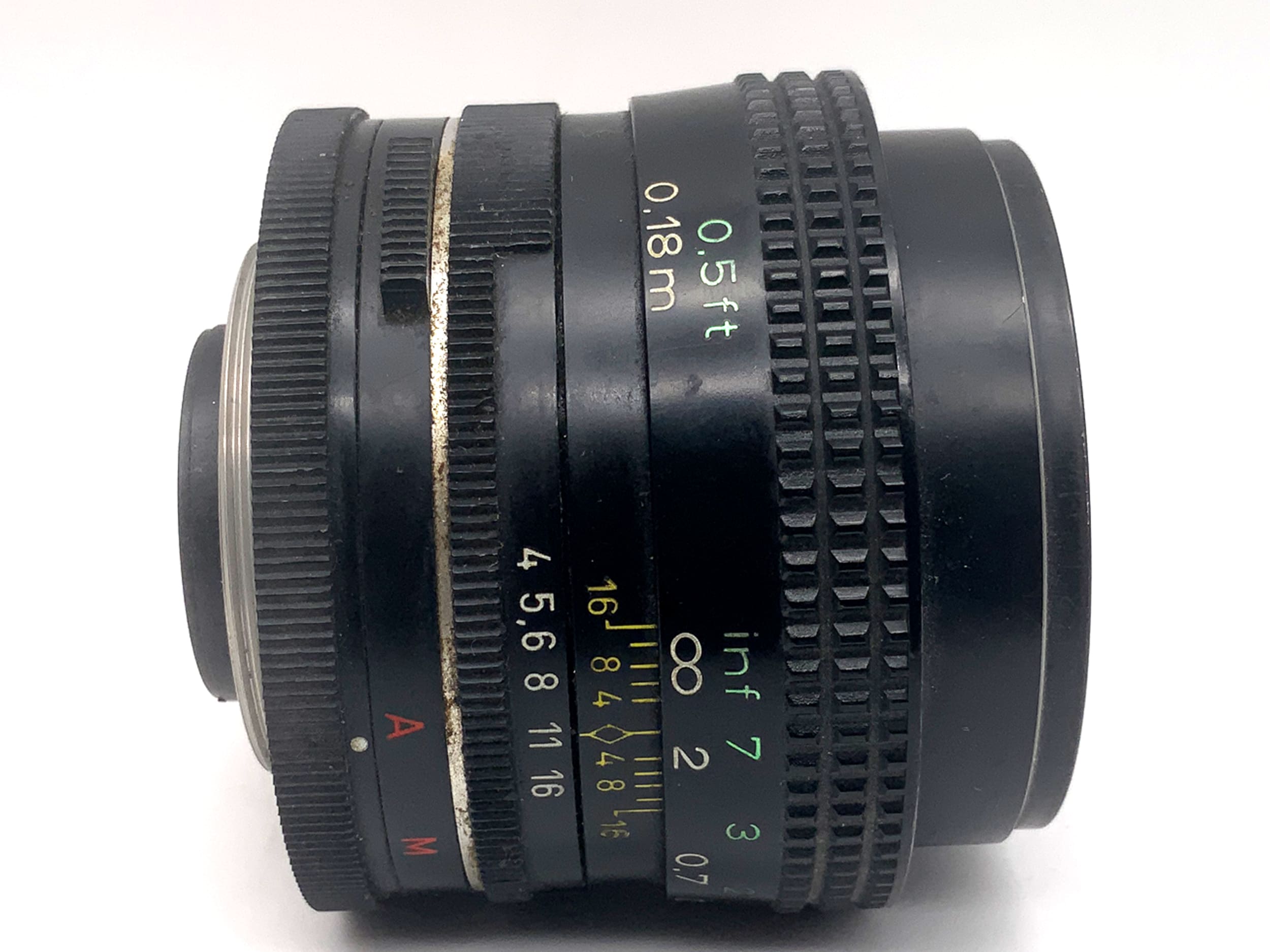 Objectif Revue 24 mm 1:4 MC Macro-Revuenon à focale fixe (M42)