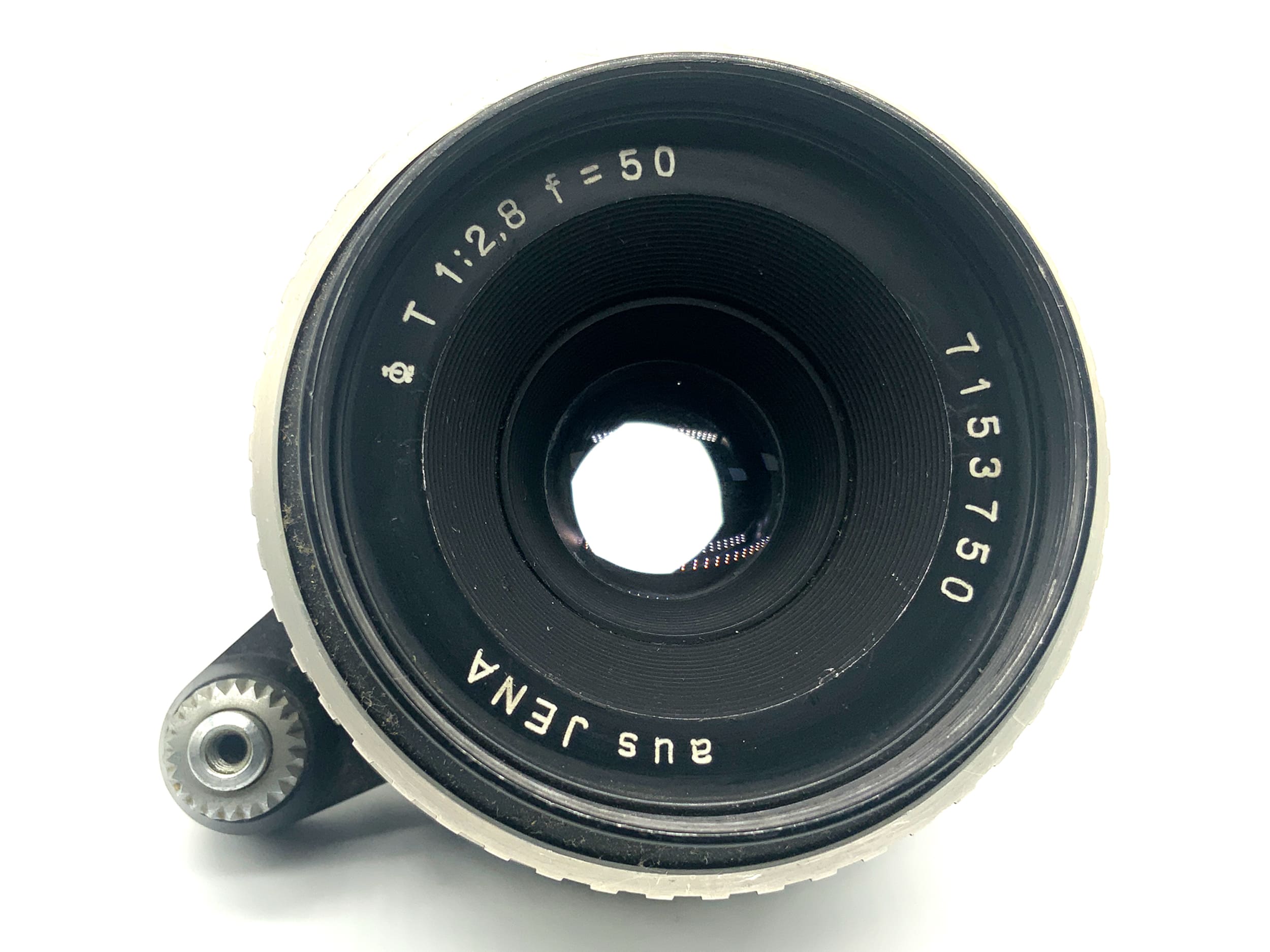 Carl Zeiss "aus Jena" Tessar 50mm 1:2,8 Objektiv Festbrennweite (Exa)