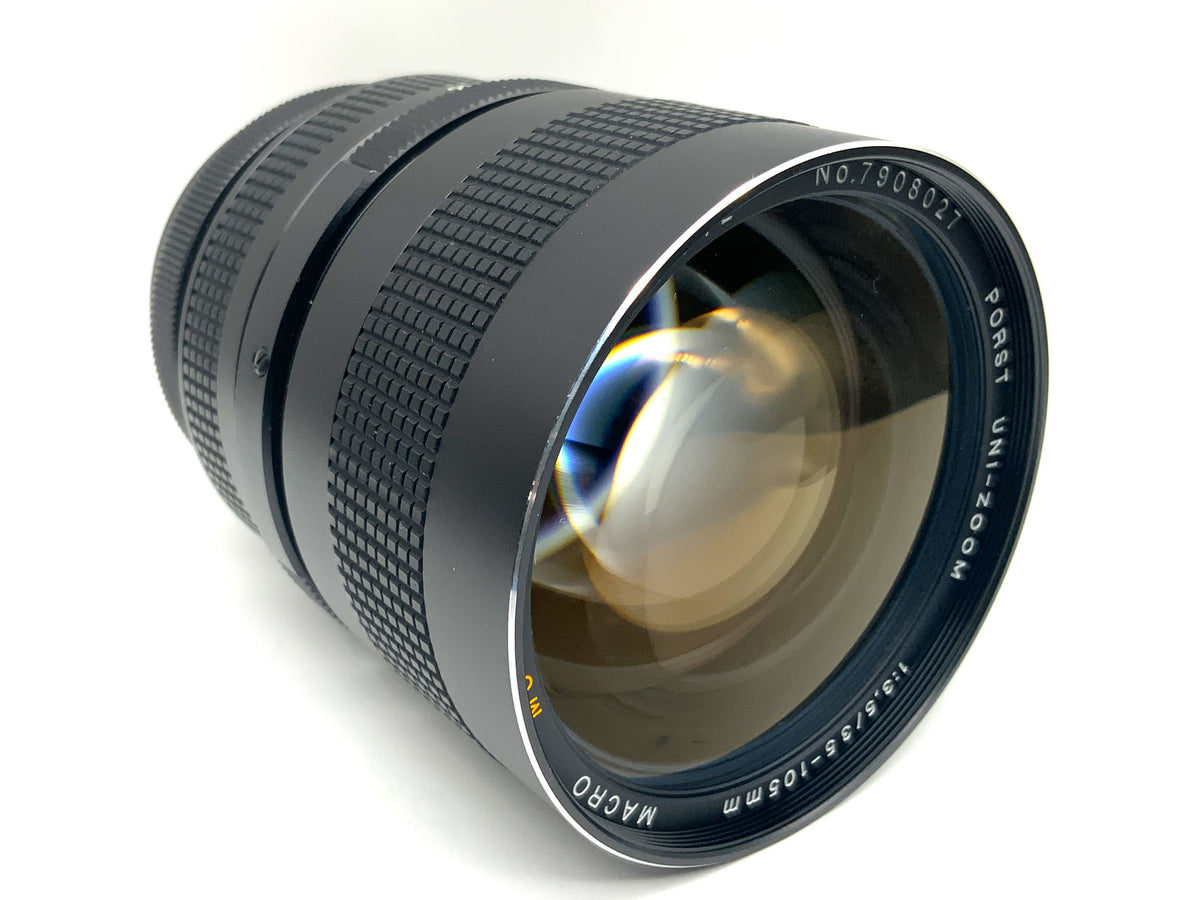 Objectif Porst 35-105mm 1:3.5 Uni-Zoom Macro MC Auto M Zoom (M42)