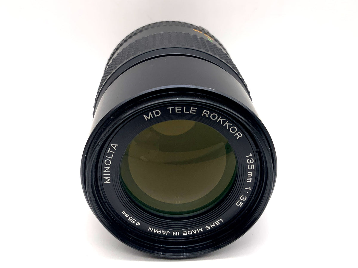 Objectif Minolta 135 mm 1:3.5 MD Tele Rokkor Prime (Minolta MD)