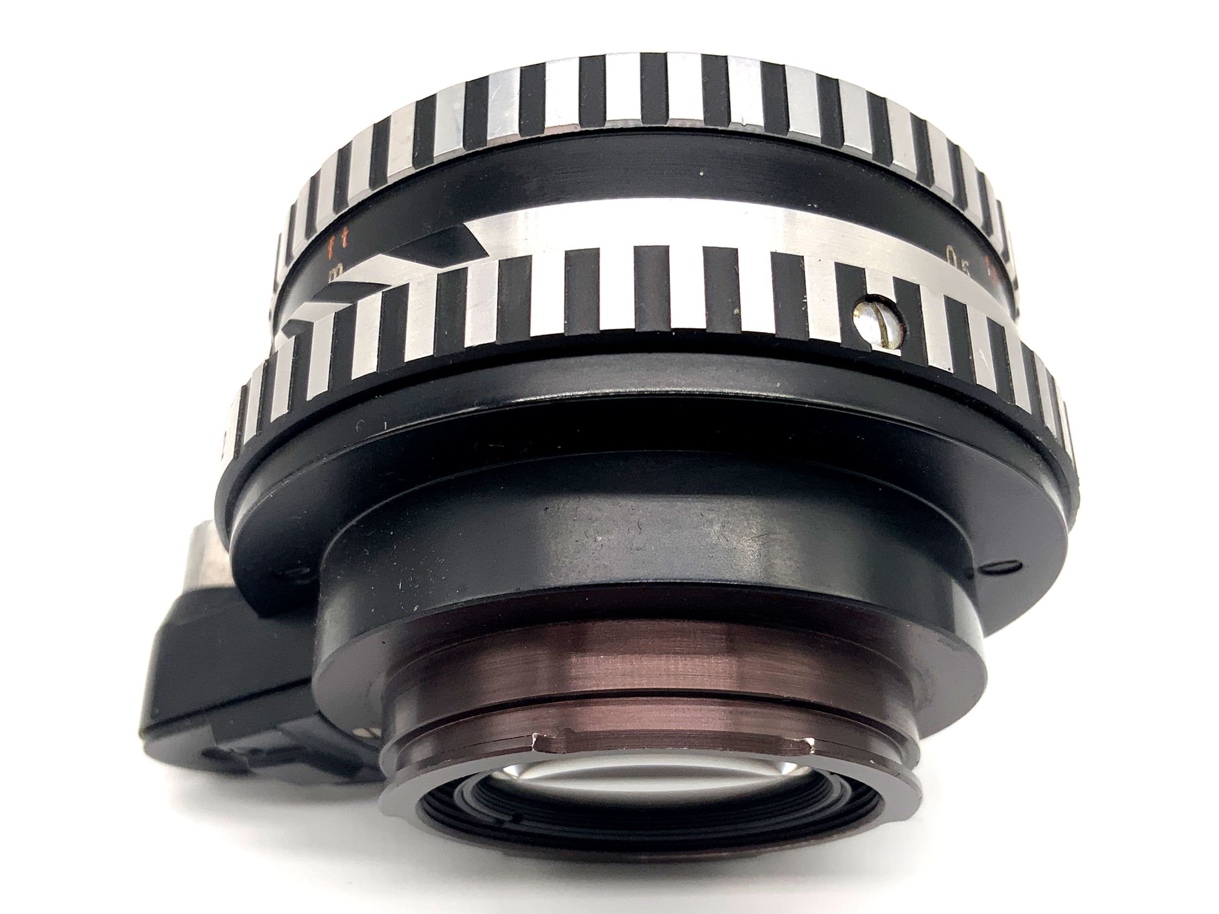 Carl Zeiss Jena Pancolar 50mm 1:2 Objektiv Zebra Festbrennweite (EXA)