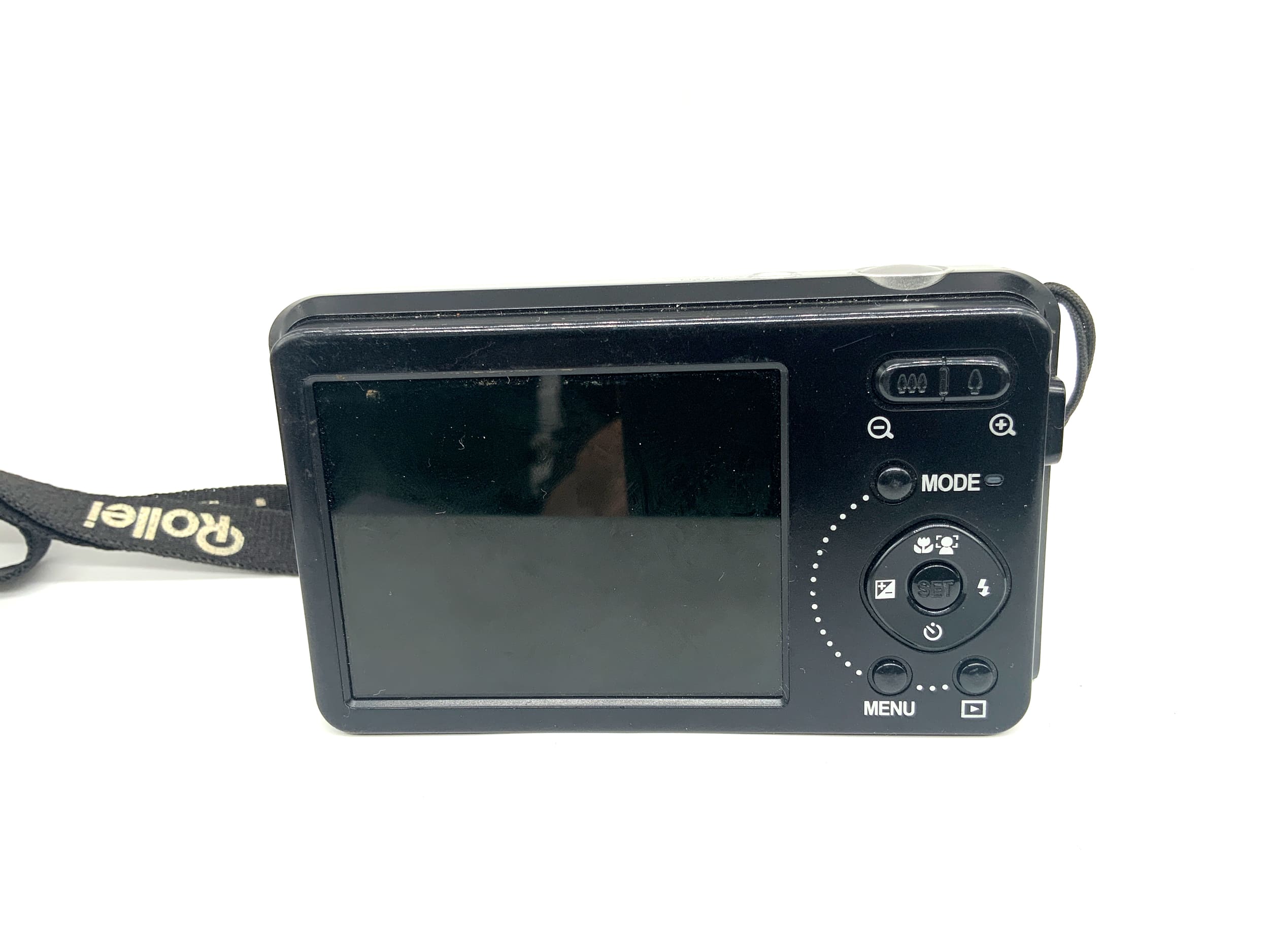 Rollei Compactline 320 Kompaktkamera mit f 4.7, 18,8mm 4x Punkt auf Display