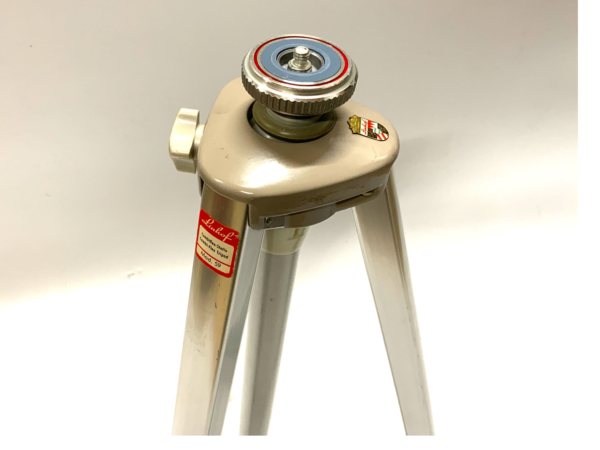Trépied Linhof Mod. 59 Argent Combiflex Trépied Aluminium Trépied Photo