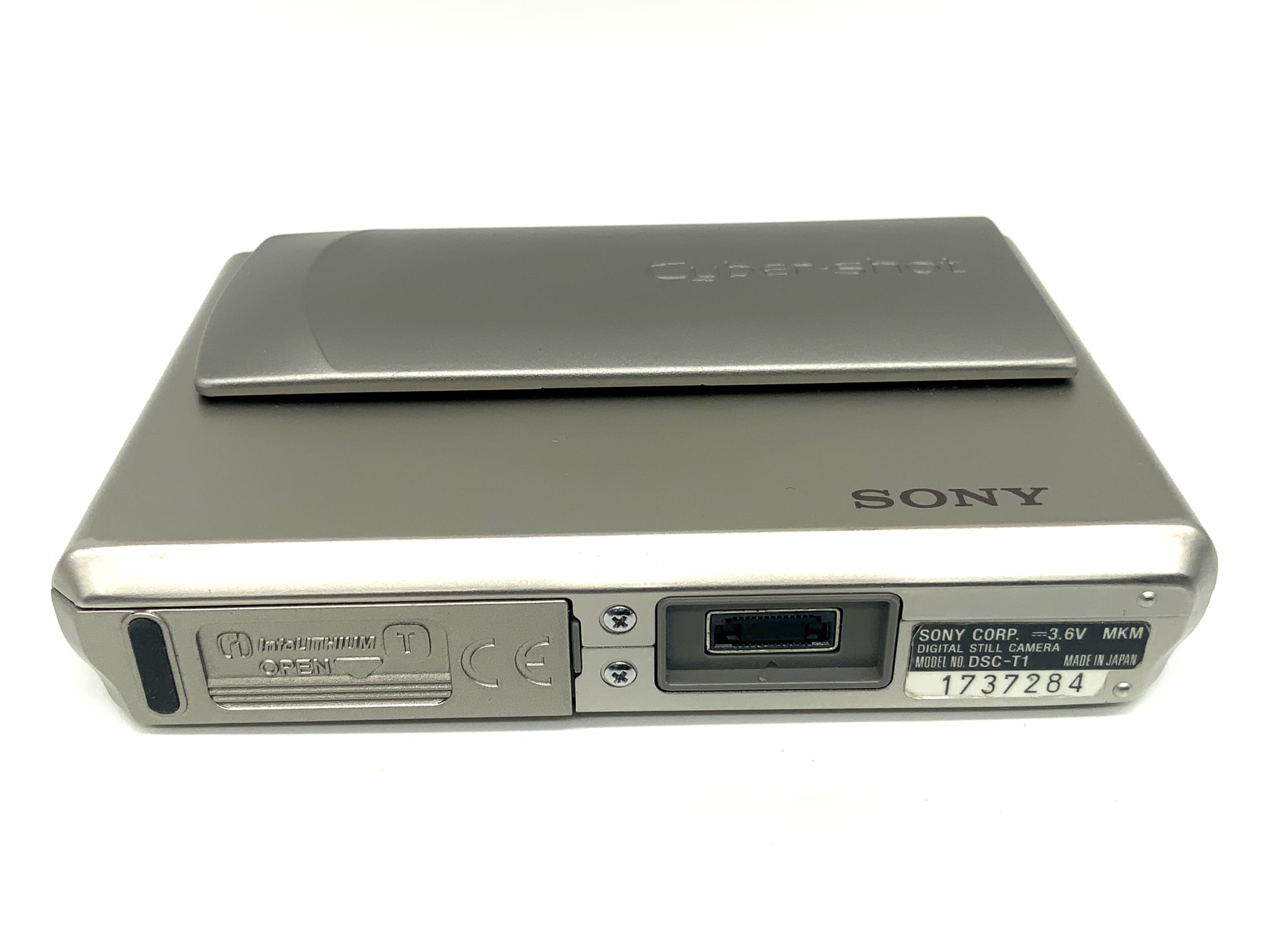 Sony Cybershot DSC-T1 Digitale Kompaktkamera mit 3,5-4,4/6,7-20,1
