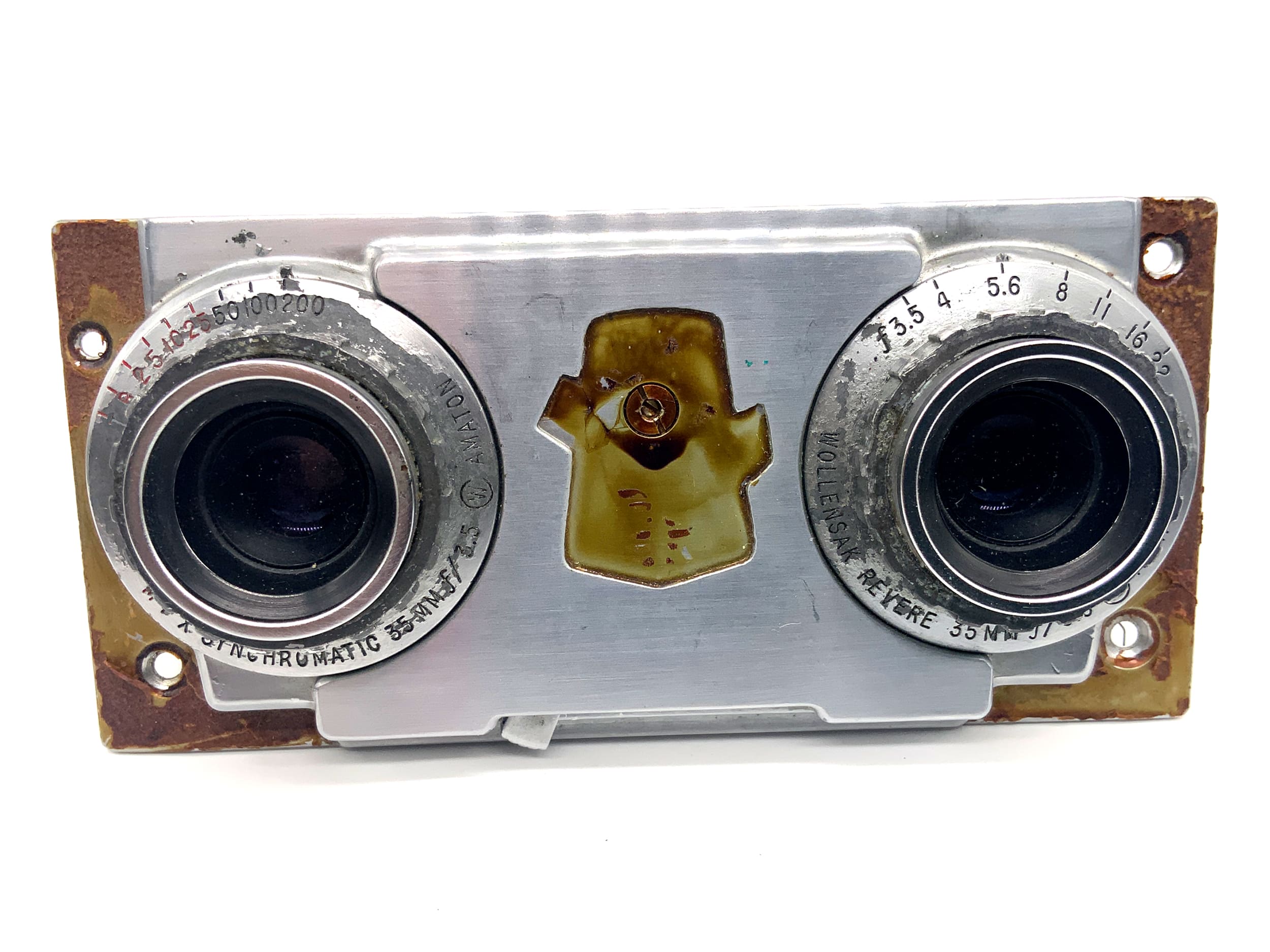 Revere für Stereo 33 Wollensak 35mm 1:3.5 Objektiv Festbrennweite ( )