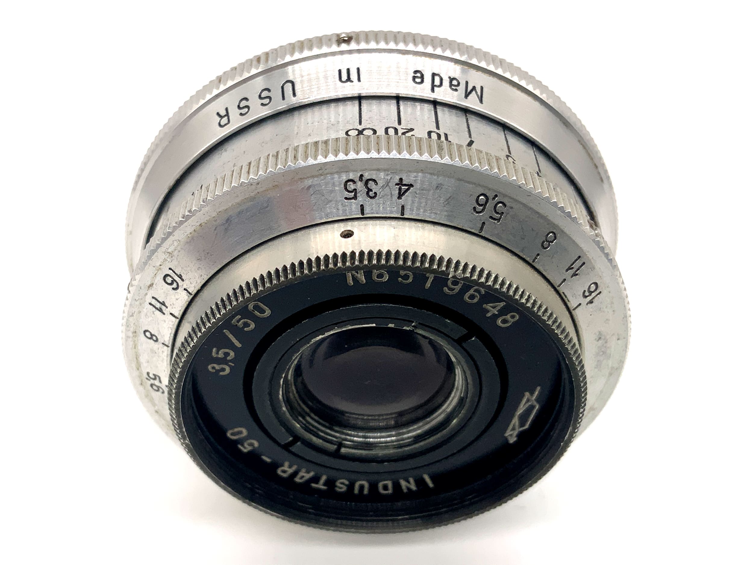 KMZ Industar 50 50mm 1:3.5 Objektiv Festbrennweite (M39)