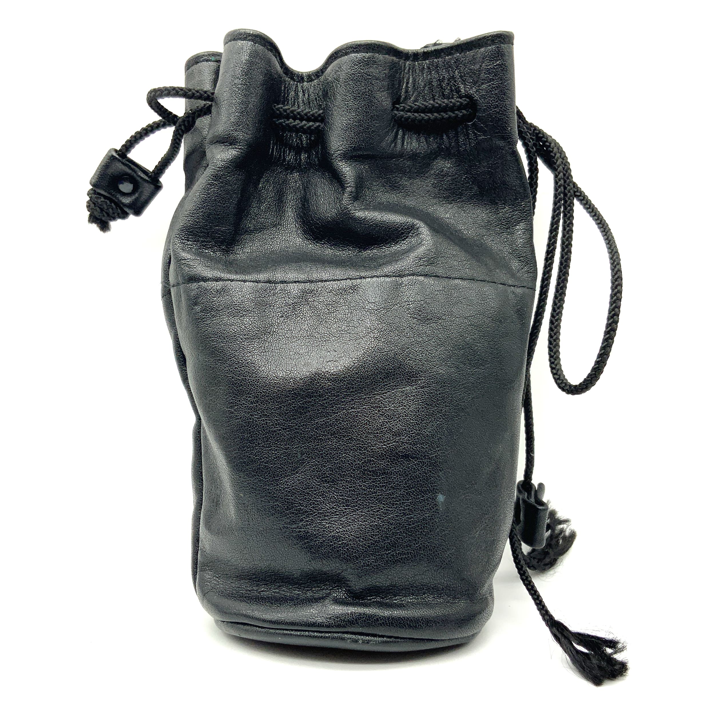 Étui pour objectif Contax, étui souple, noir III, étui en cuir, pochette pour objectif.