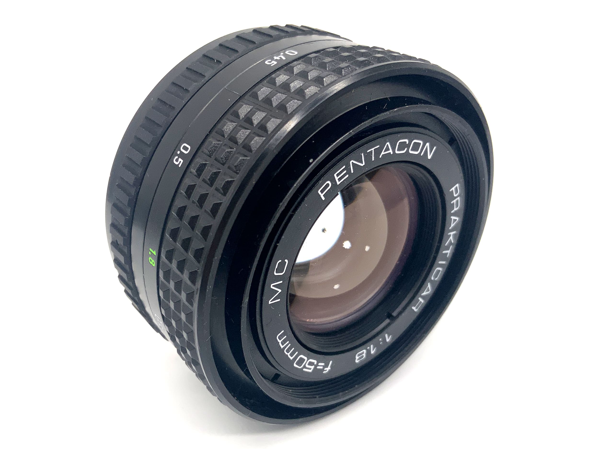 Pentacon Prakticar MC 50mm 1:1.8 Objektiv Festbrennweite (Praktica B) Pilz!