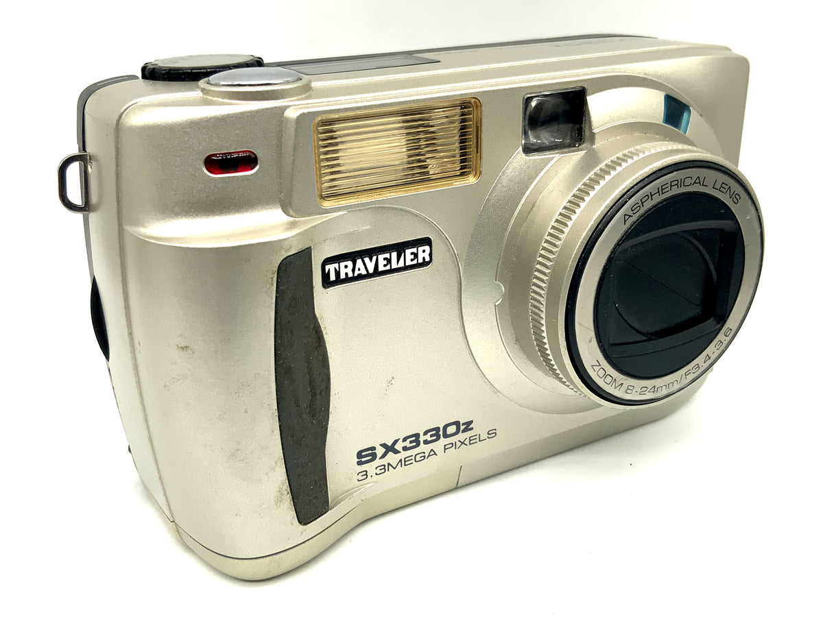 Traveler SX330z Digitale Kompaktkamera mit 8-24mm/F3.4-3.6