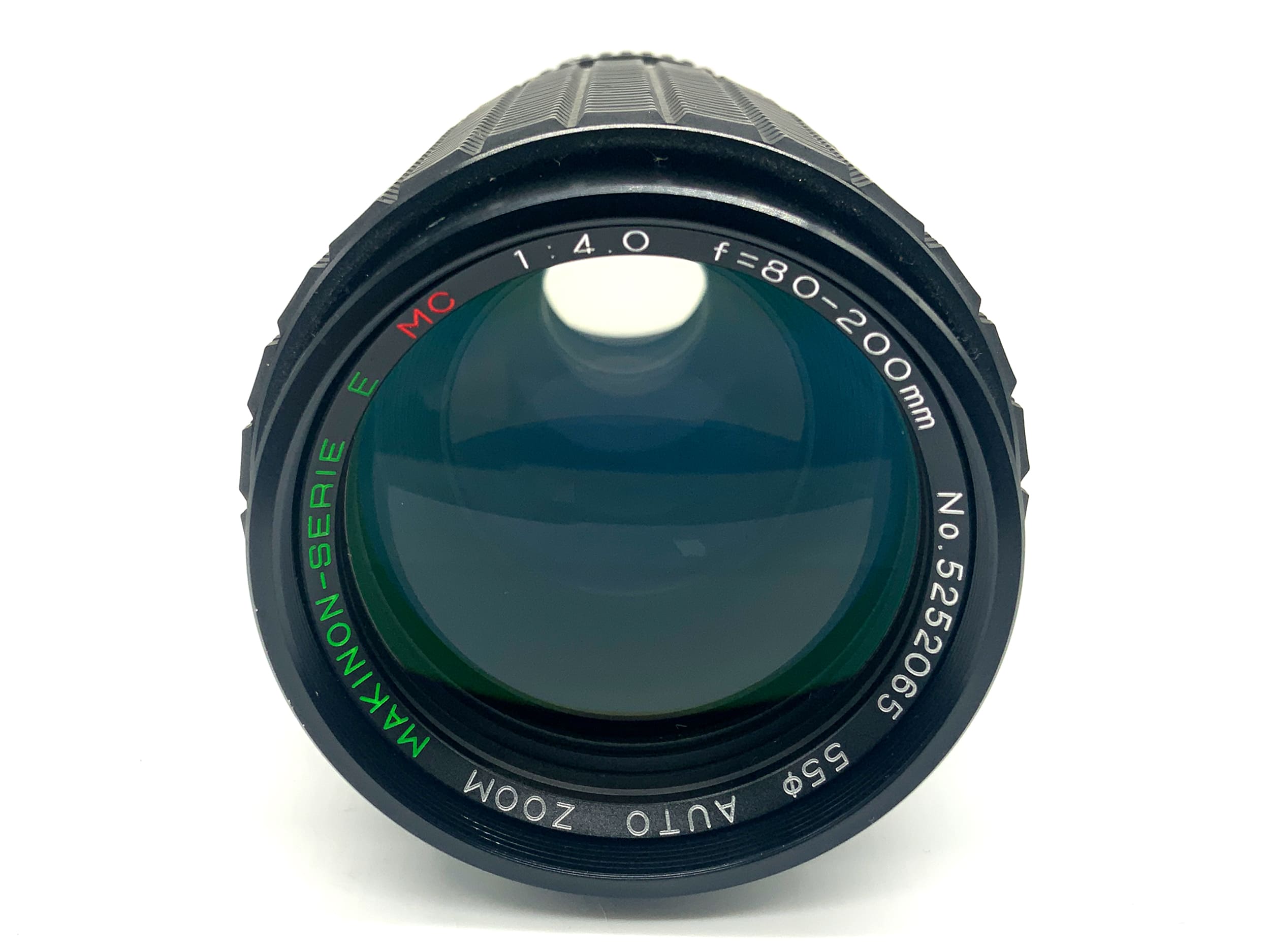 Makinon Serie E MC Auto Zoom 80-200mm 1:4 Zoomobjektiv (Olympus OM) Text lesen!