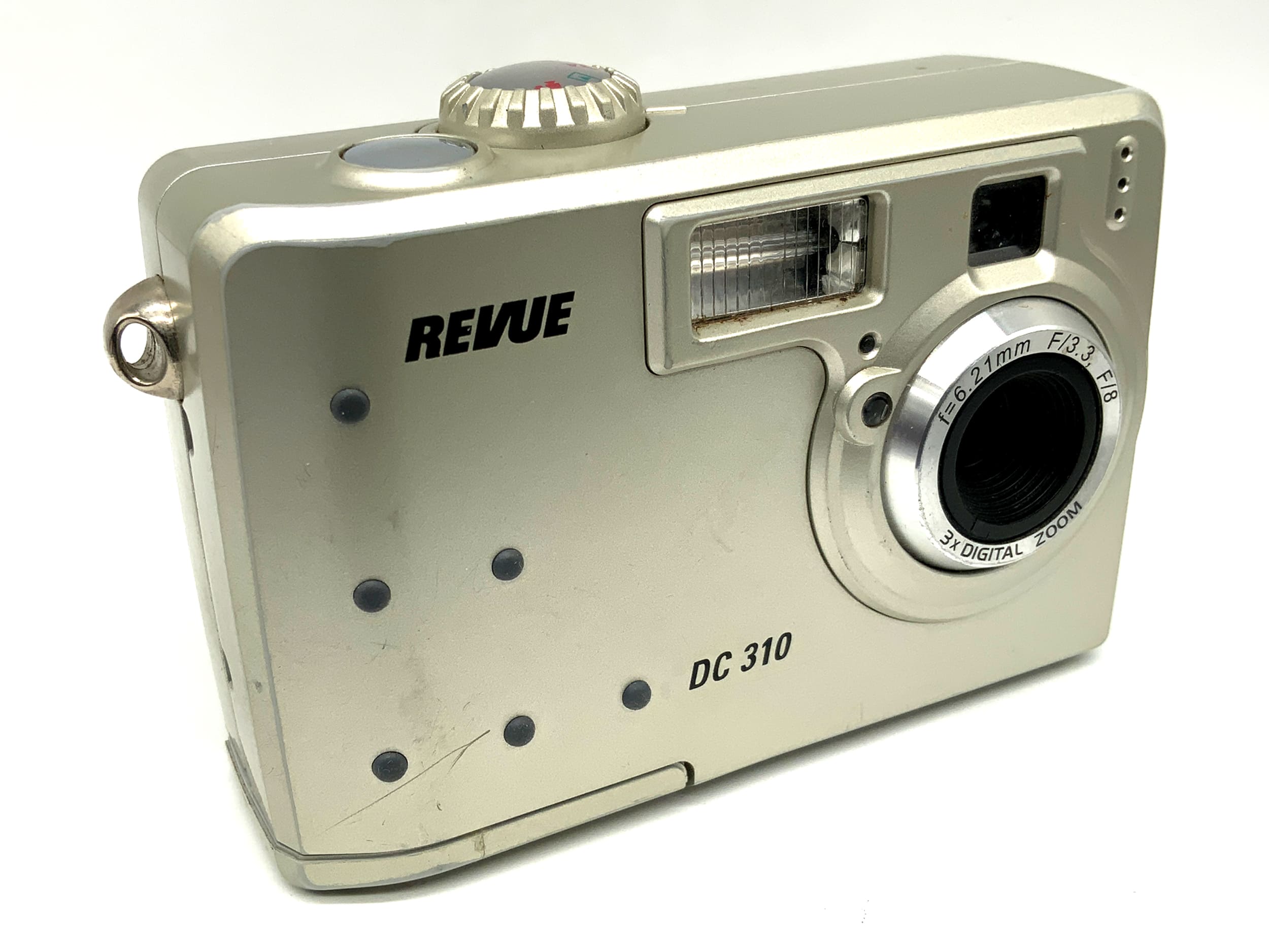 Revue DC 310 Digitale Kompaktkamera mit f/6.21mm f/3.3 f/8