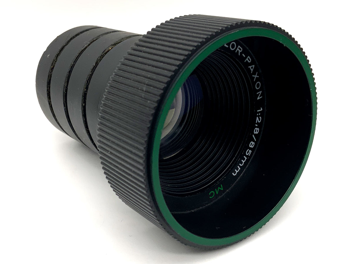 Objectif de projecteur Braun 85 mm 1:2.8 MC Multi-Coated Color-Paxon (filetage hélicoïdal)