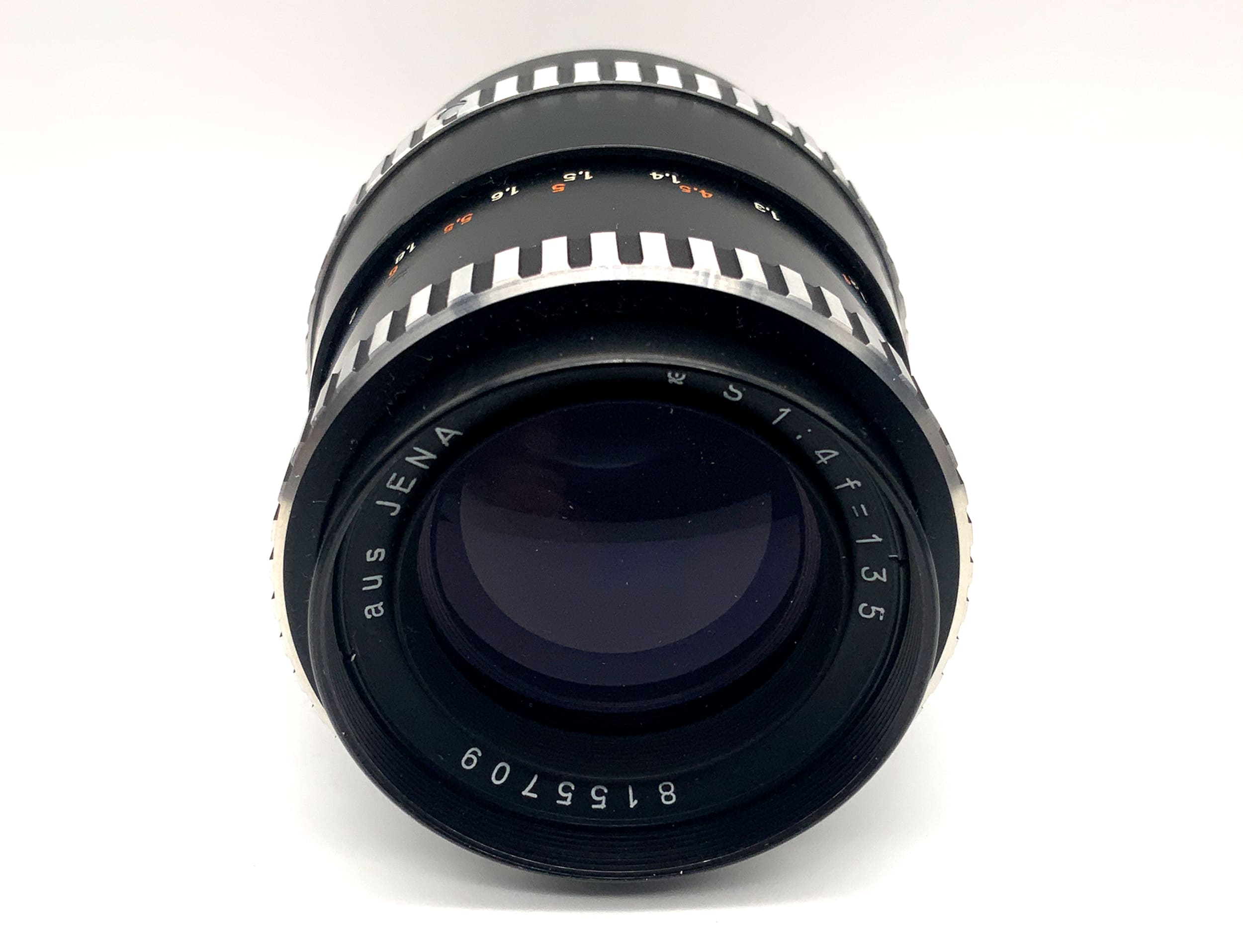 Objectif Carl Zeiss 135 mm 1:4 de Jena Q1 Sonnar (Exa)