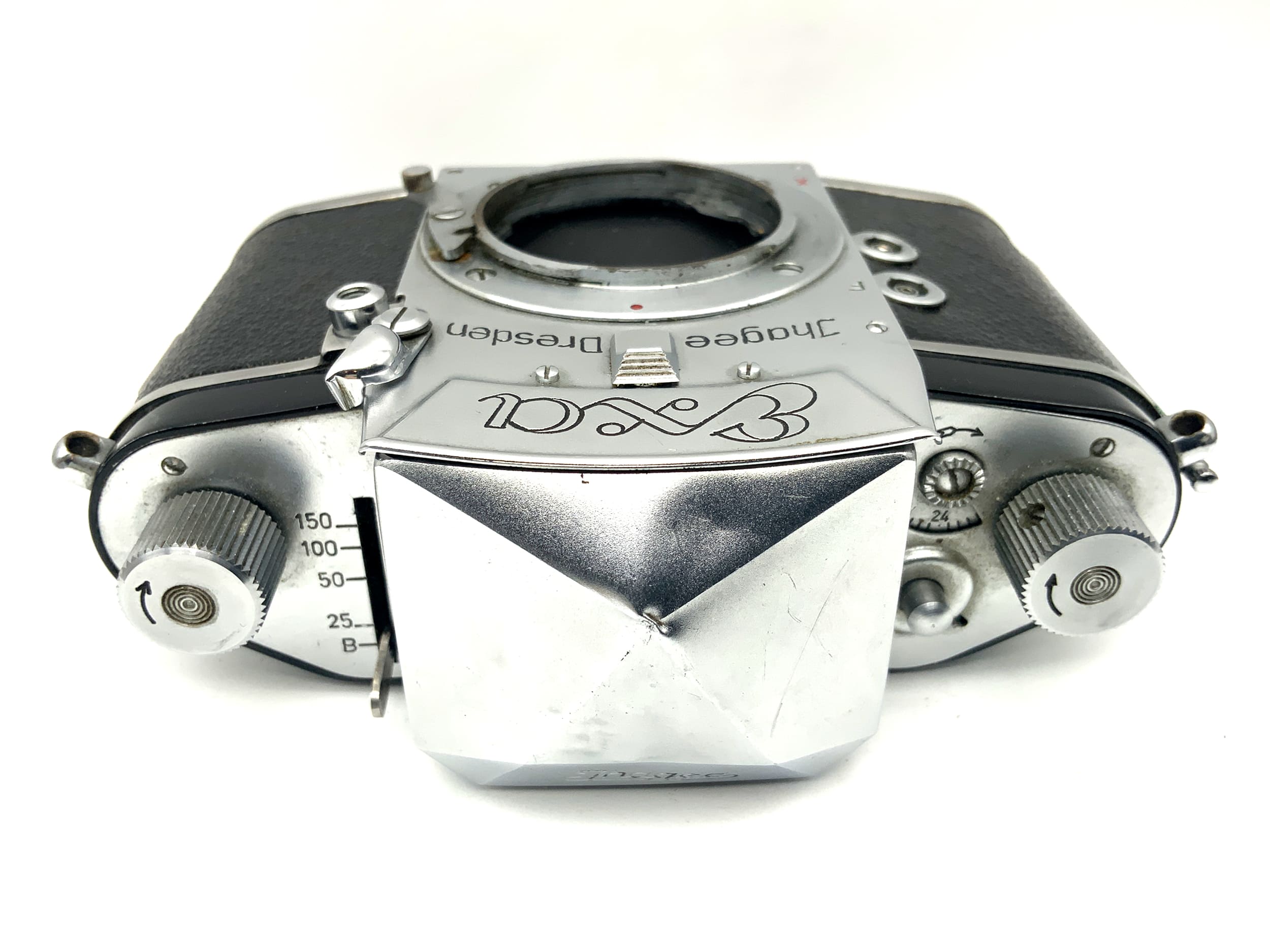 Ihagee Dresden Exa Typ 4 SLR 35mm Spiegelreflexkamera analog Body Gehäuse (Exa)