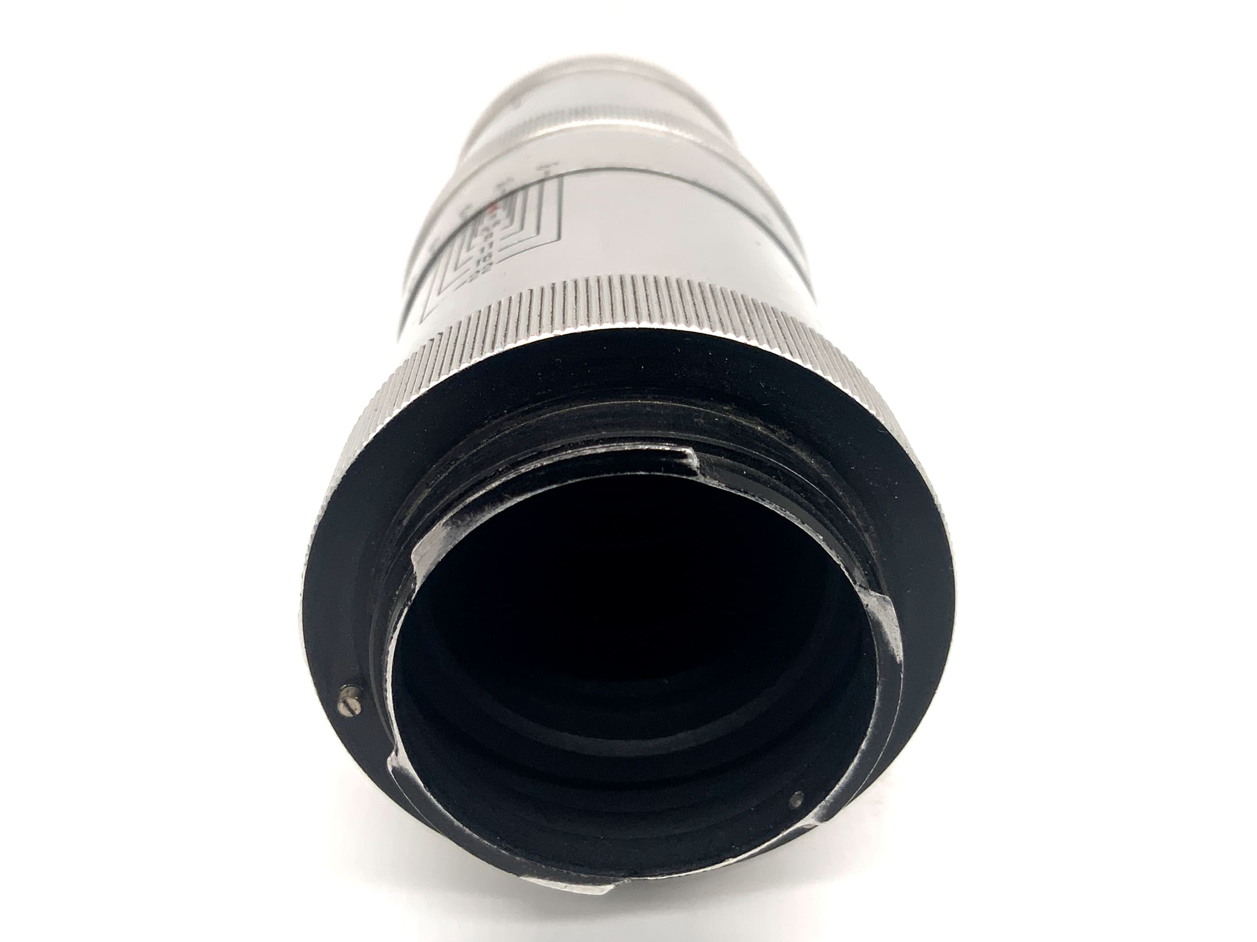 Carl Zeiss Jena Triotar red T 13,5cm 1:4 Objektiv Festbrennweite (Exa)