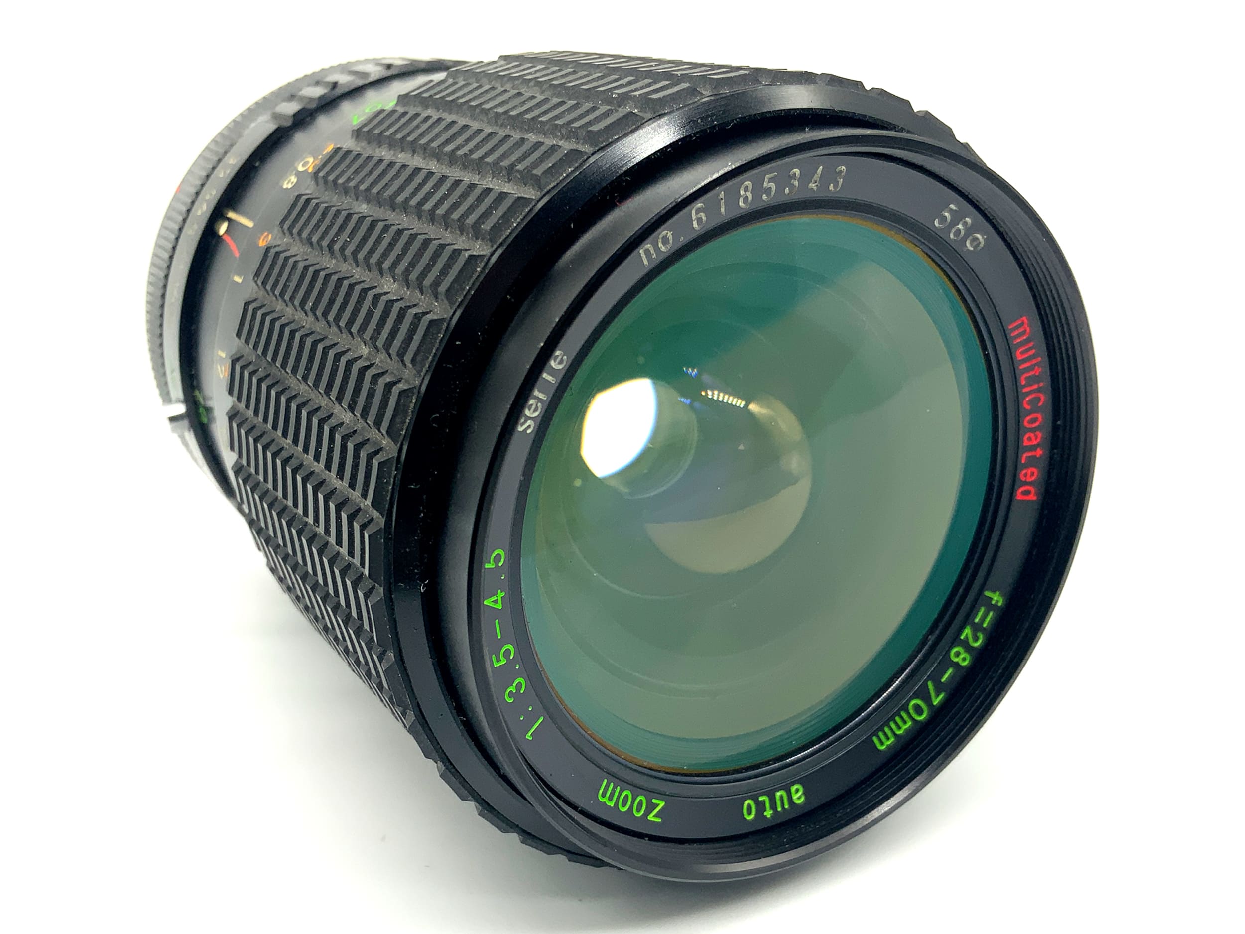 Multicoated Auto Zoom 28-70mm 1:3.5-4.5 Objektiv Zoomobjektiv (Canon FD)