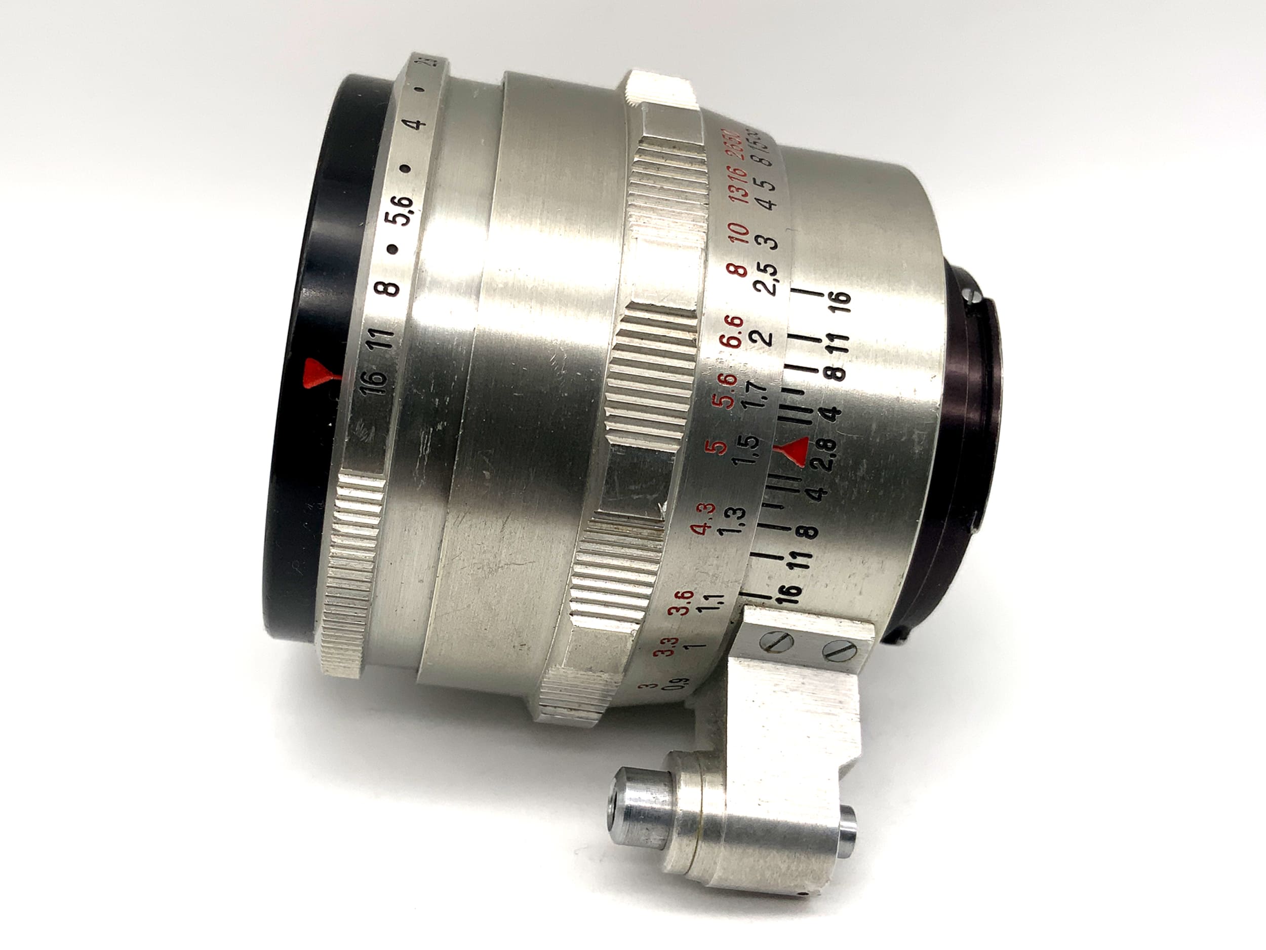 Carl Zeiss 50mm 1:2.8 Tessar lens from Jena, prime lens (Exa)