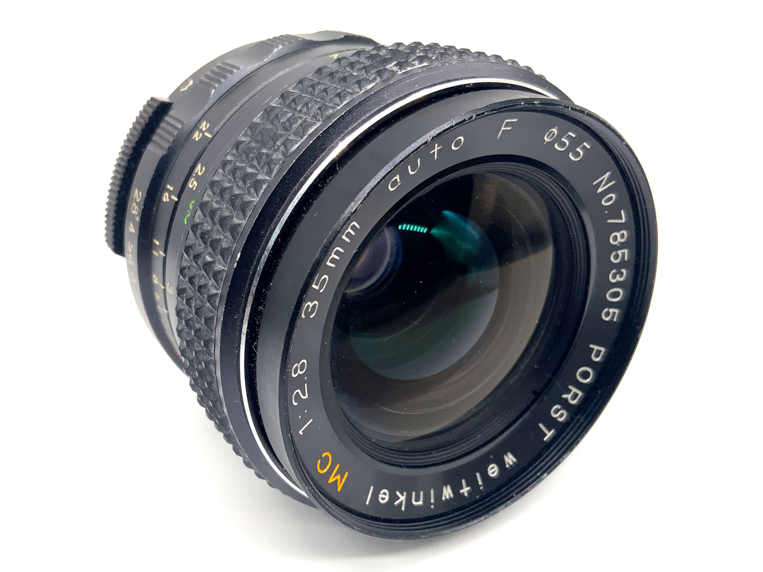 Porst Weitwinkel ww MC auto F 35mm 1:2.8 Objektiv Festbrennweite (M42)