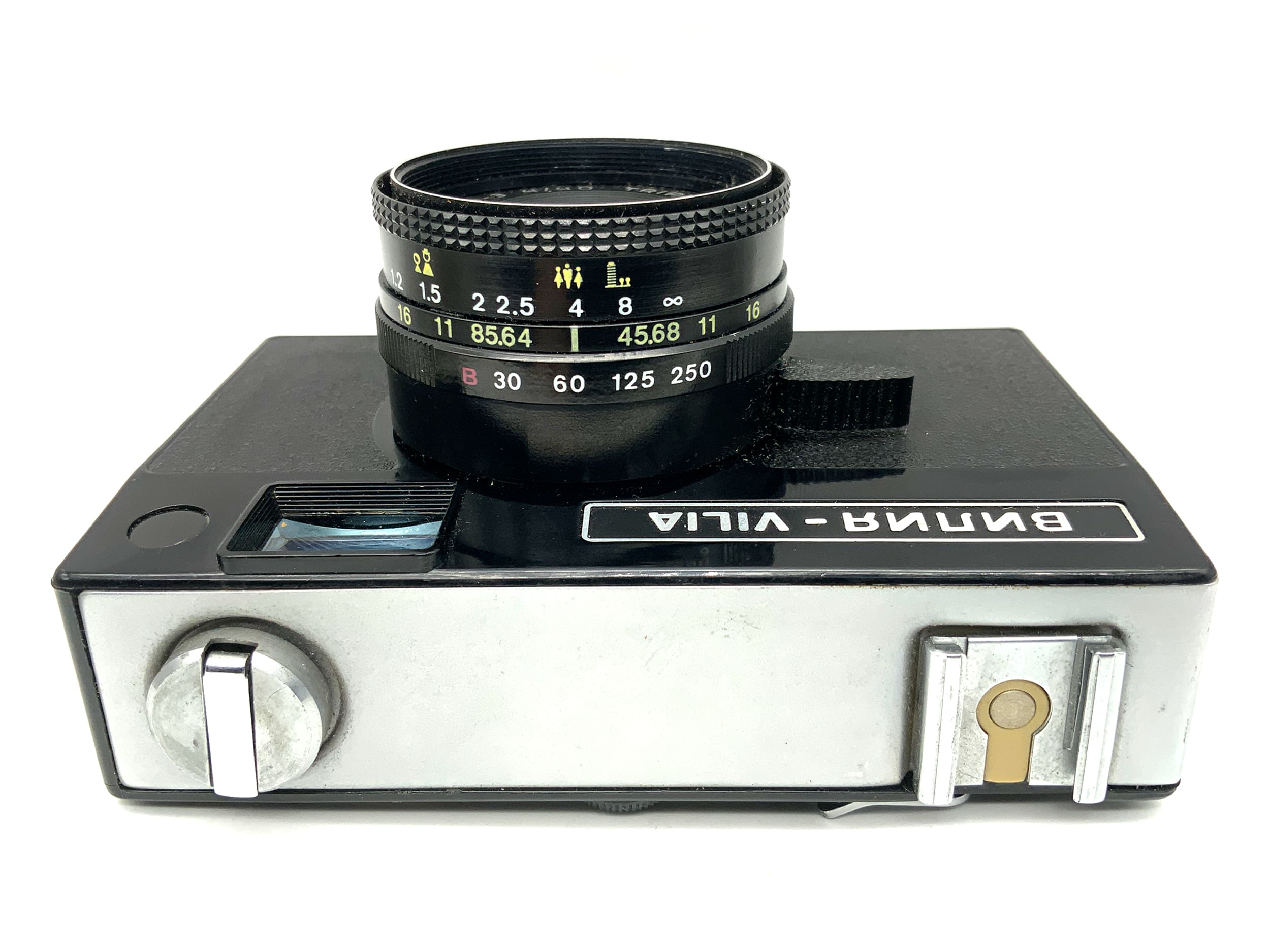 Belomo Vilia, appareil photo à visée directe avec triplet 69-3 4/40, appareil photo compact analogique