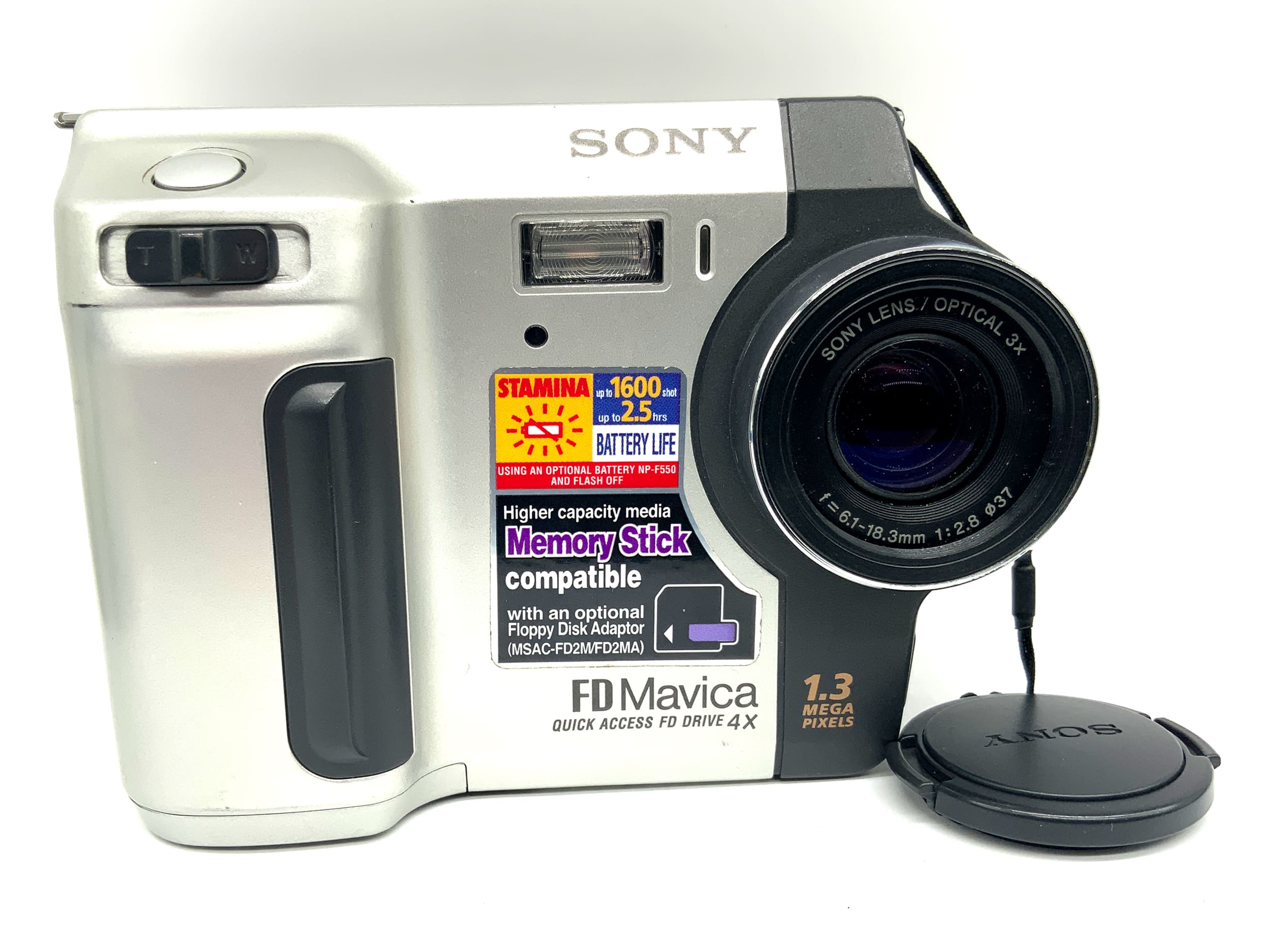 Sony FD Mavica Digitale Kompaktkamera mit 6.1-18.3 1:2.8