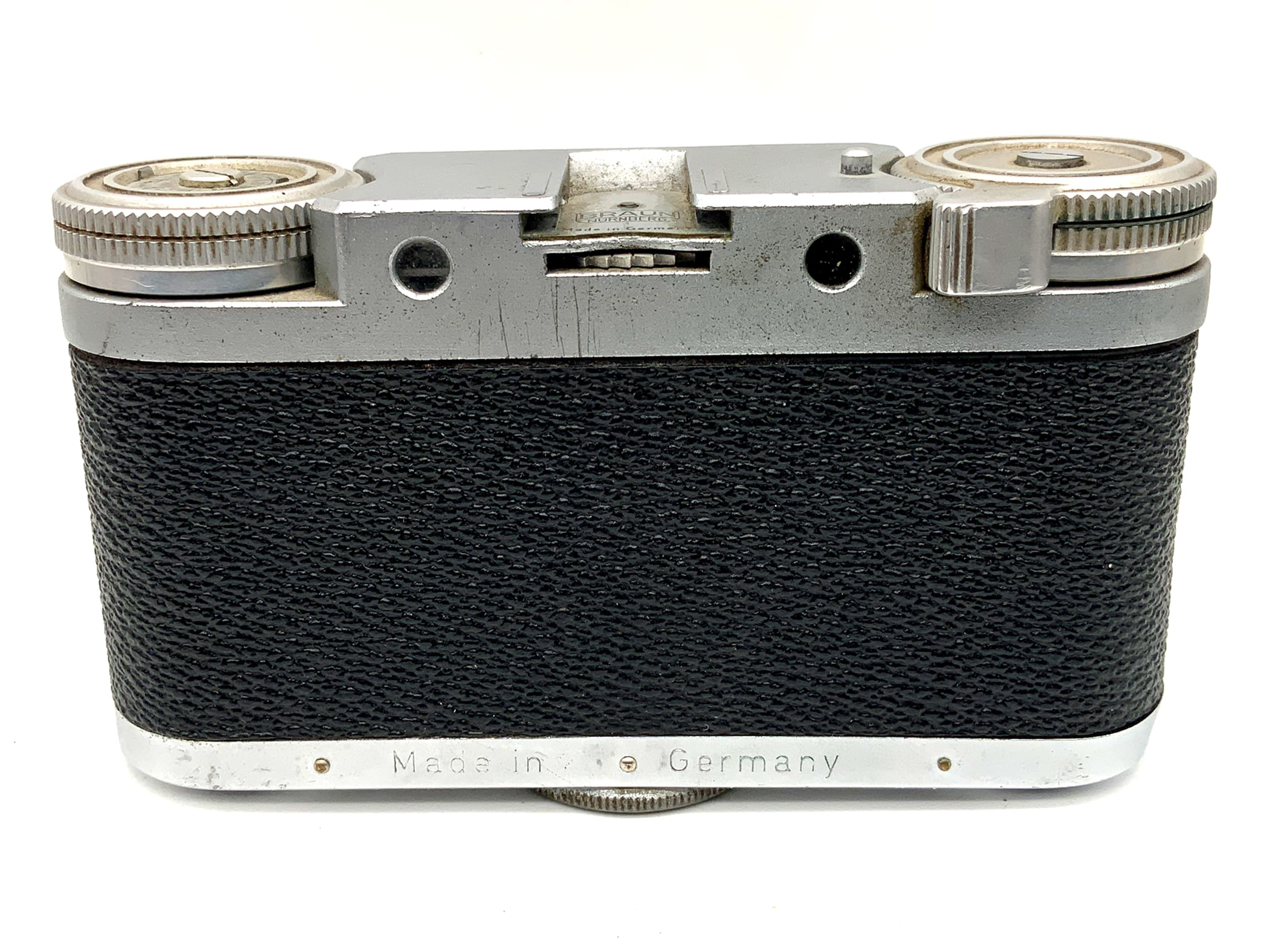 Appareil photo à viseur Braun Paxette, appareil photo analogique Steinheil Cassar 1:2.8/45mm VL Prontor-S