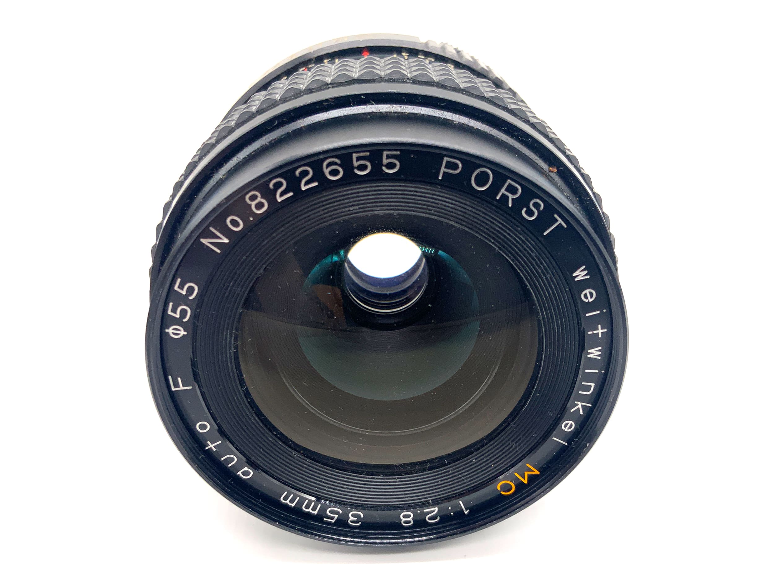 Porst Weitwinkel ww MC auto F 35mm 1:2.8 Objektiv (M42) Text lesen!