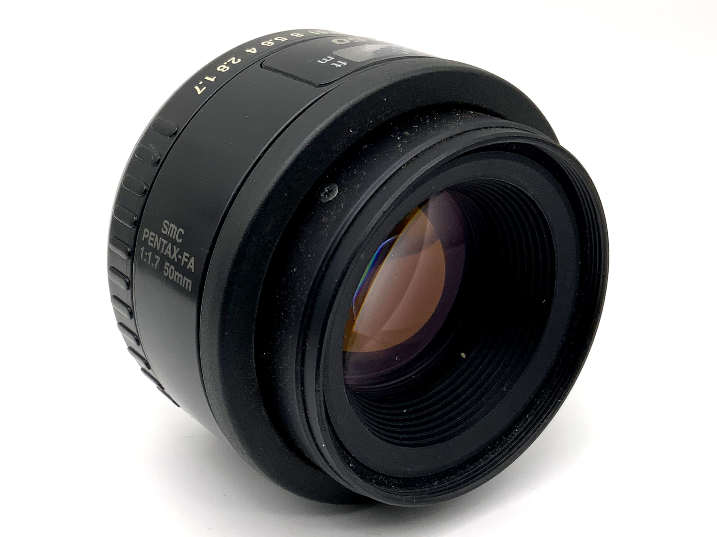 Pentax 50mm 1:1.7 lens SMC Pentax 50 FA fixed focal length (Pentax K-AF)
