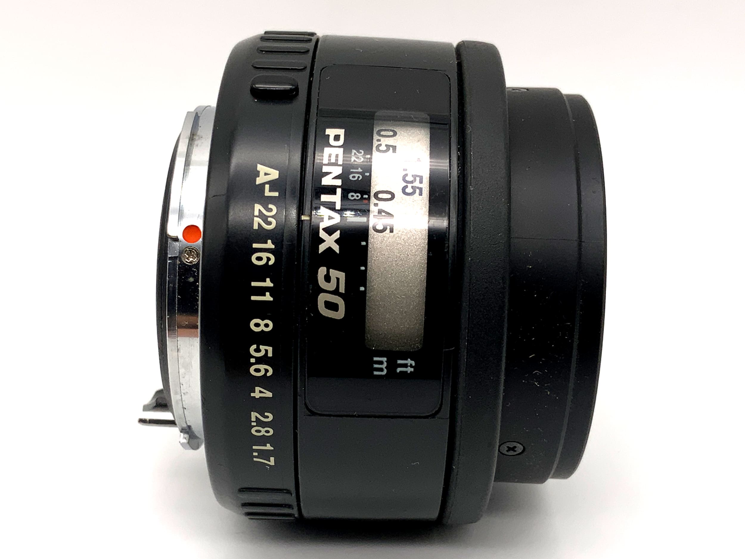 Pentax 50mm 1:1.7 lens SMC Pentax 50 FA fixed focal length (Pentax K-AF)
