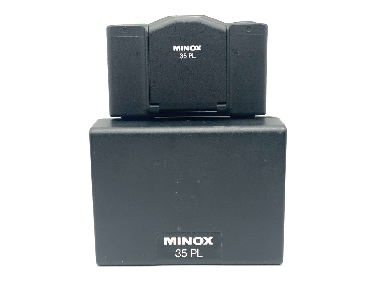 Minox 35 PL Point&amp;Shoot avec objectif couleur Minotar 1:2.8/35mm dans son emballage d'origine, appareil photo argentique