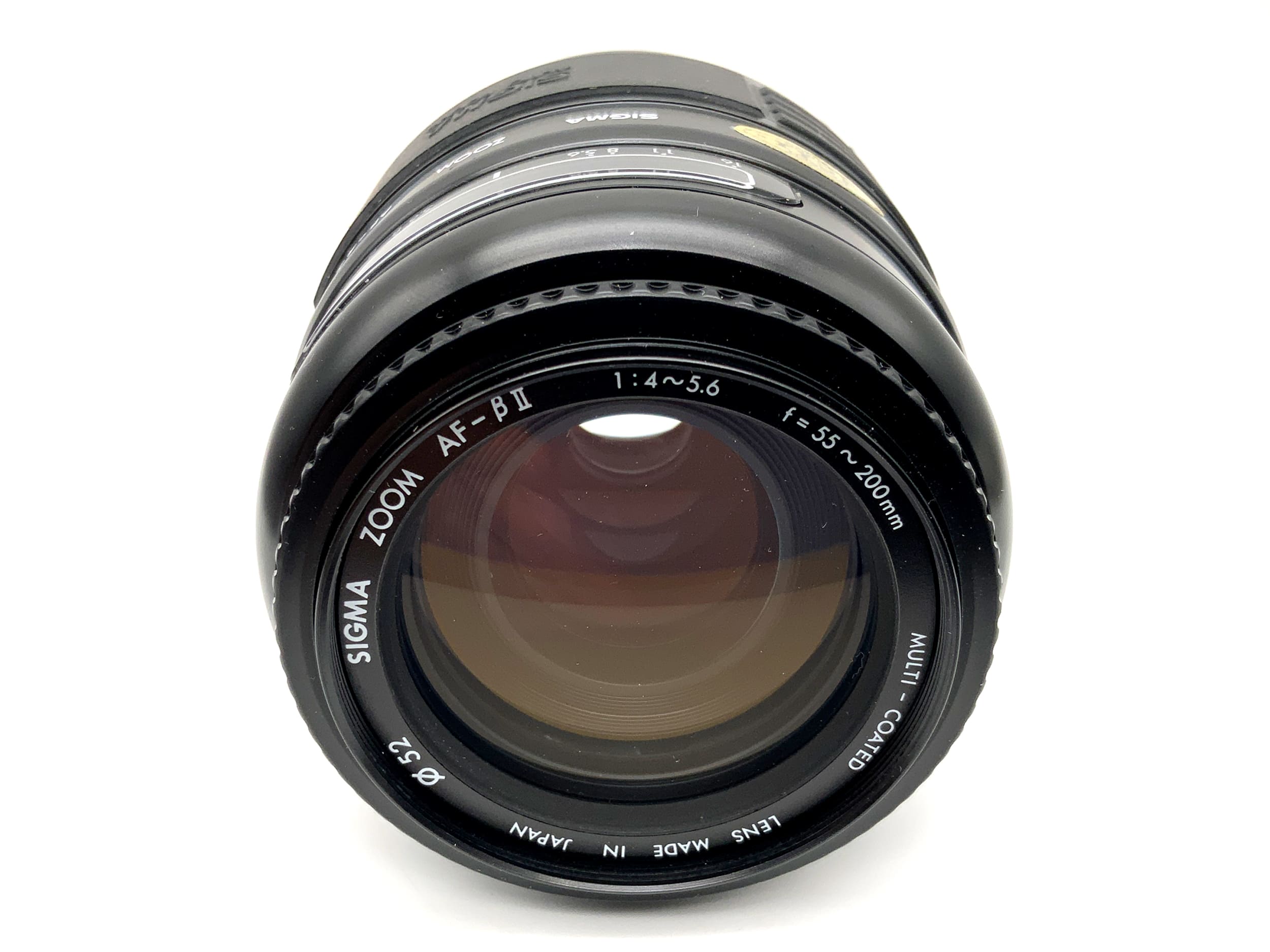 Objectif zoom Sigma 55-200 mm 1:4-5.6 AF-ßII multicouches (Canon EF)