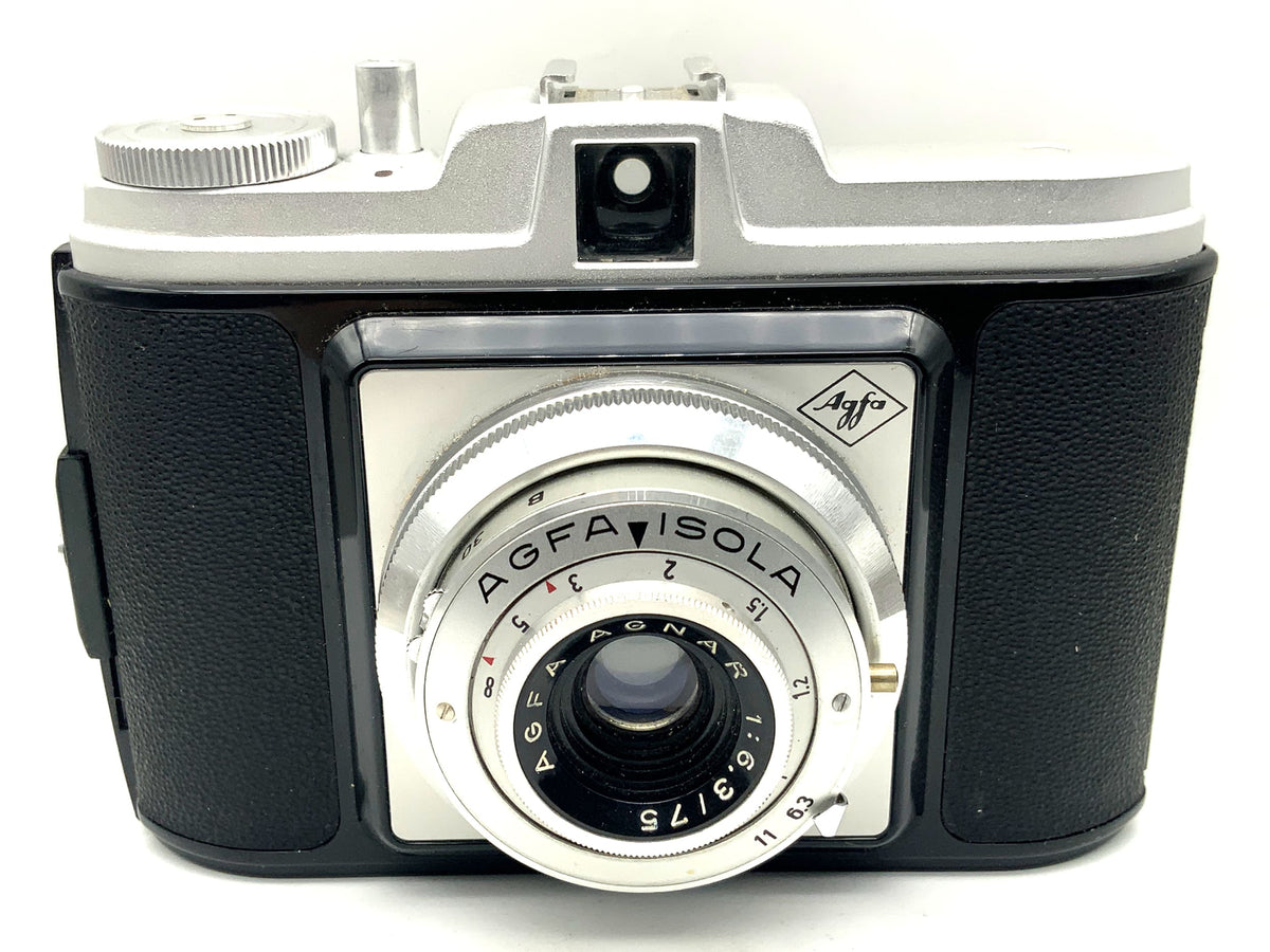 Appareil photo à visée directe Agfa Isola avec objectif Agnar 1:6.3/75mm, appareil photo compact analogique