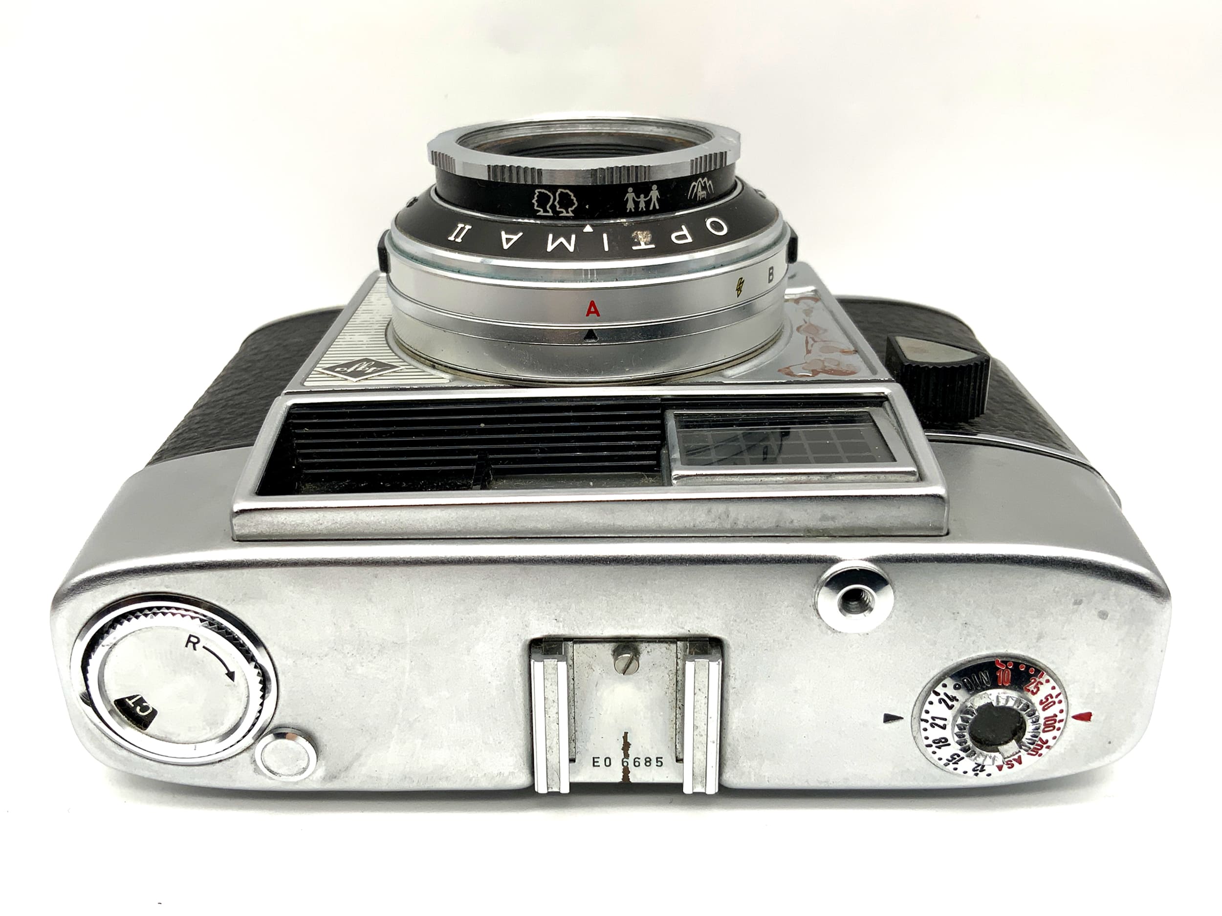 Appareil photo à visée directe Agfa Optima II avec objectif Color-Apotar 1:2.8/45mm Prontomator, appareil photo analogique