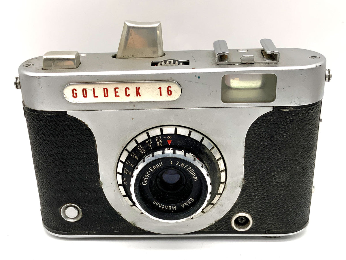 Appareil photo à viseur Goldammer Goldeck 16 avec objectif analogique Enna Color-Ennit 1:2.8/20mm
