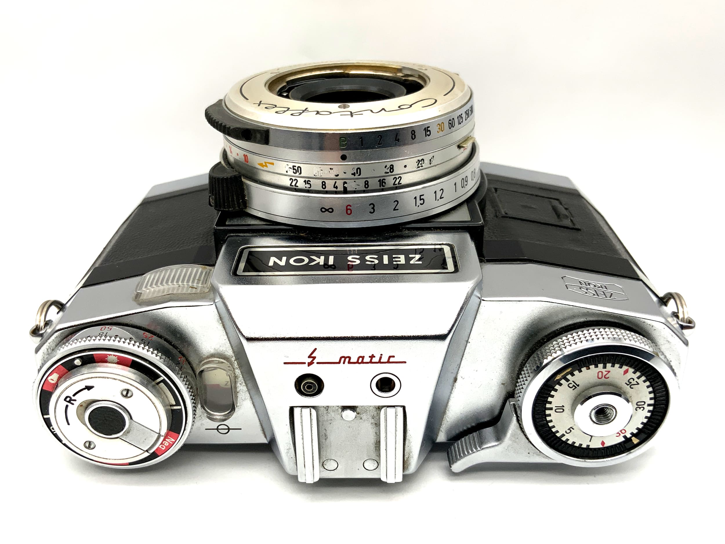 Appareil photo analogique à magasin interchangeable Zeiss Ikon Contaflex SLR Synchro-Compur-X