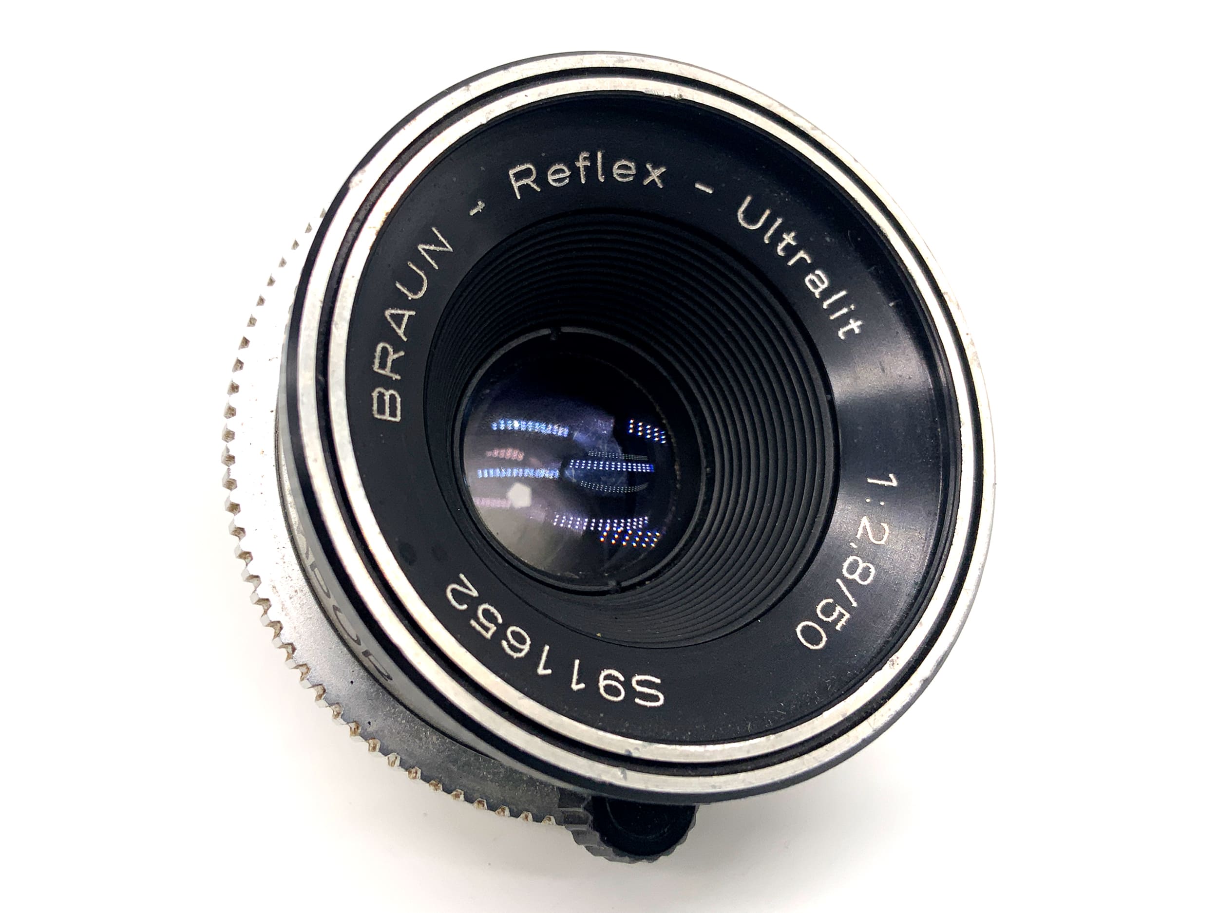 Braun Reflex-Ultralit 50mm 1:2.8 Objektiv Festbrennweite (DKL Paxette)