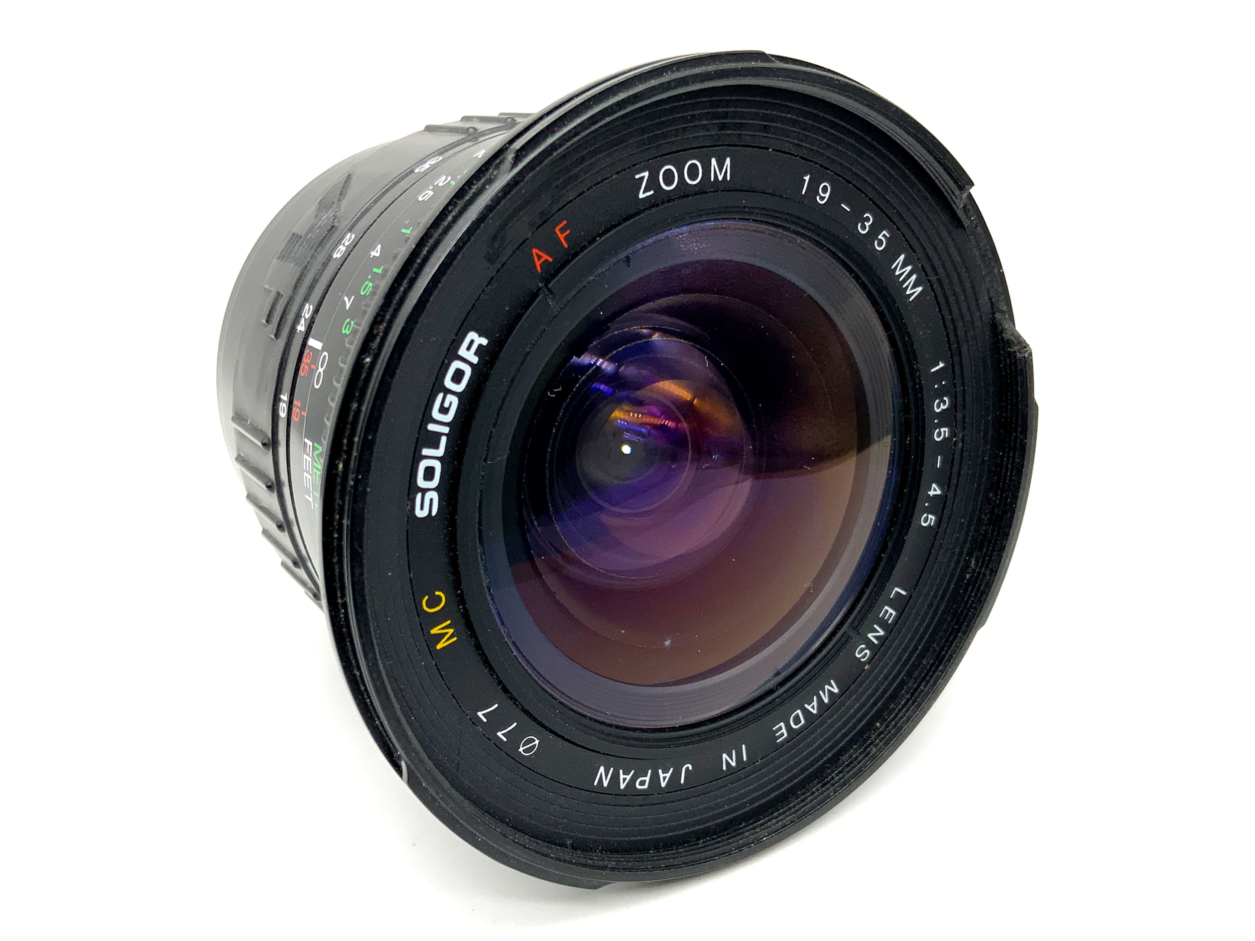 Soligor 19-35 mm 1:3,5-4,5 Objectif AF Zoom MC Objectif zoom (Minolta AF/Sony A)