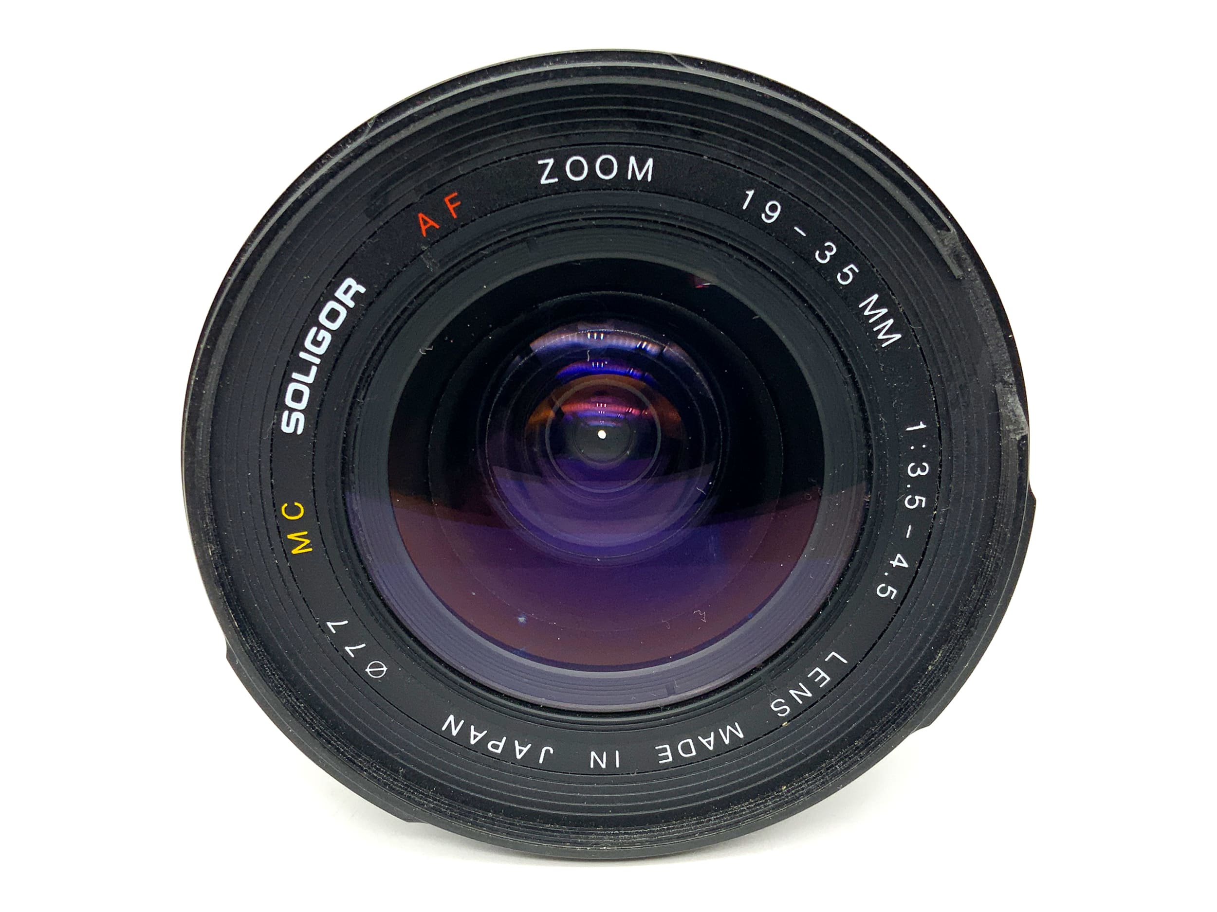 Soligor 19-35 mm 1:3,5-4,5 Objectif AF Zoom MC Objectif zoom (Minolta AF/Sony A)