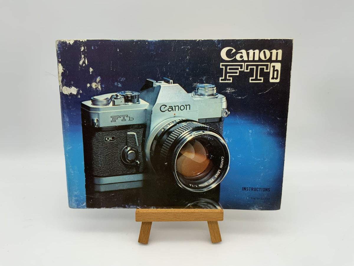 Manuel d'utilisation Canon FTb (anglais)