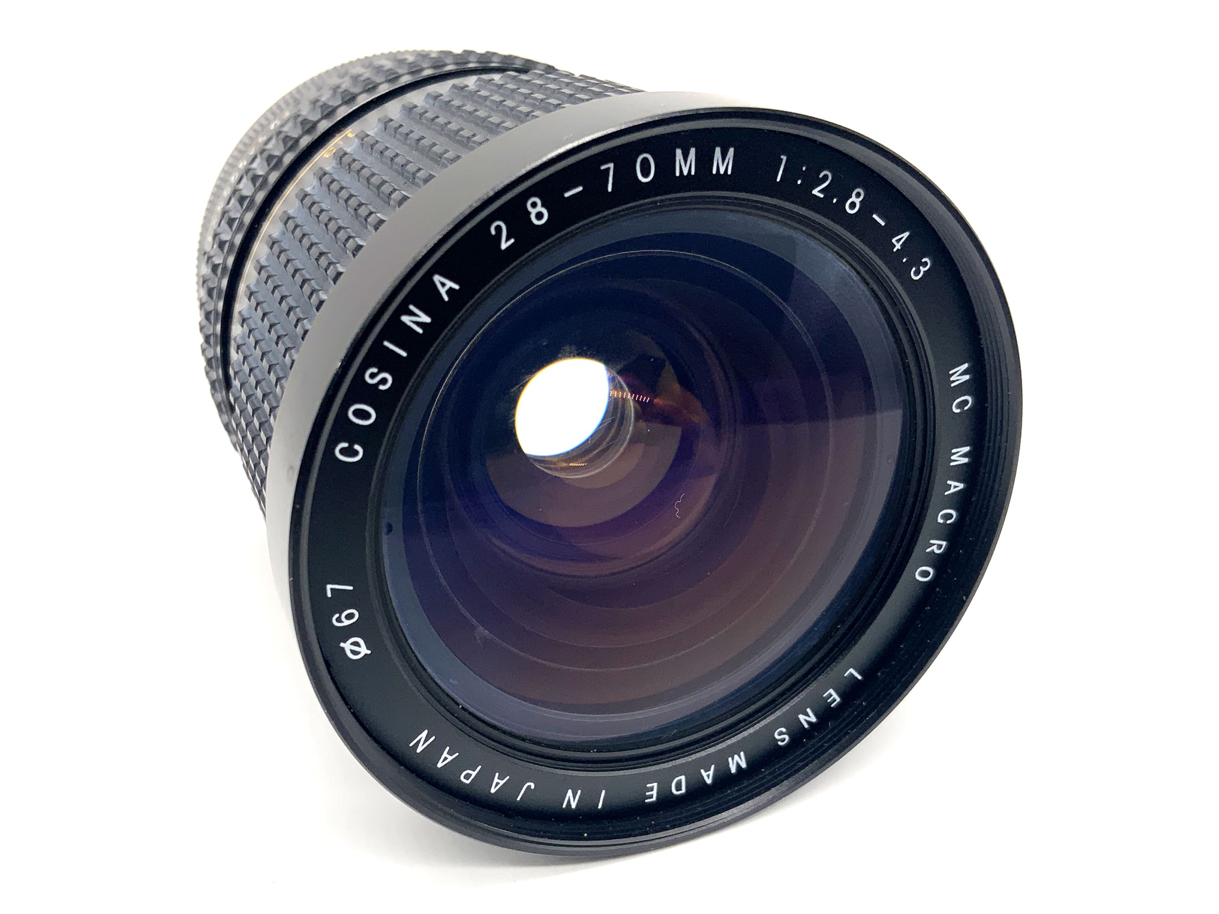 Cosina MC Macro 28-70mm 1:2.8-4.3 Objektiv Zoomobjektiv (Canon FD)